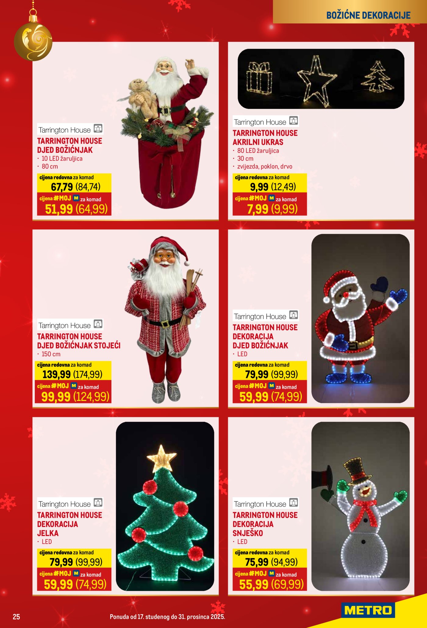 Metro Božićni katalog 17.11.2025.-31.12.2025.