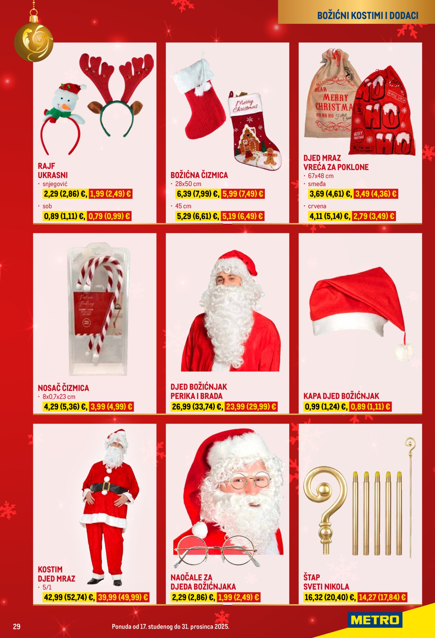 Metro Božićni katalog 17.11.2025.-31.12.2025.