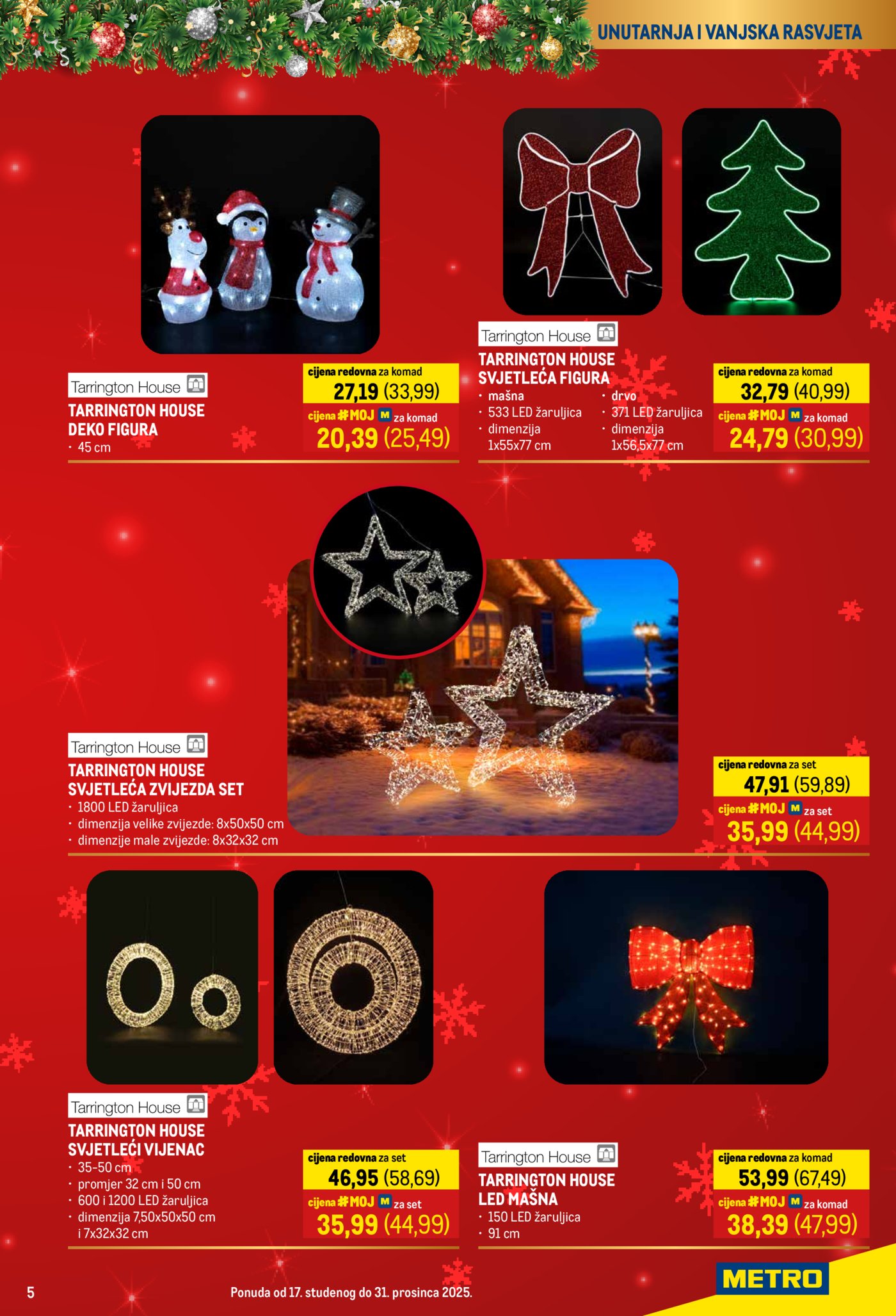 Metro Božićni katalog 17.11.2025.-31.12.2025.