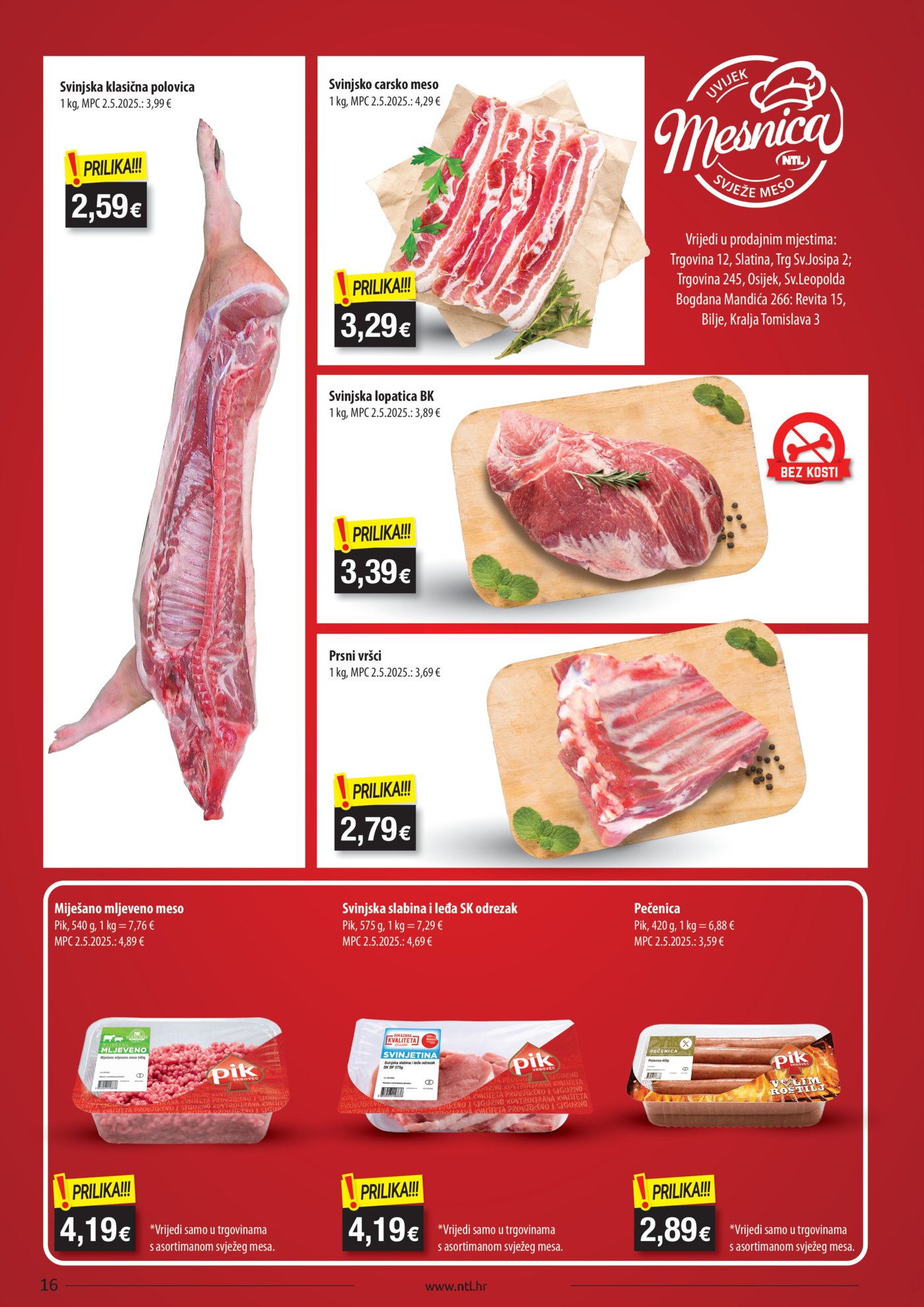 NTL katalog Akcija 03.12. - 09.12.2025. Istok