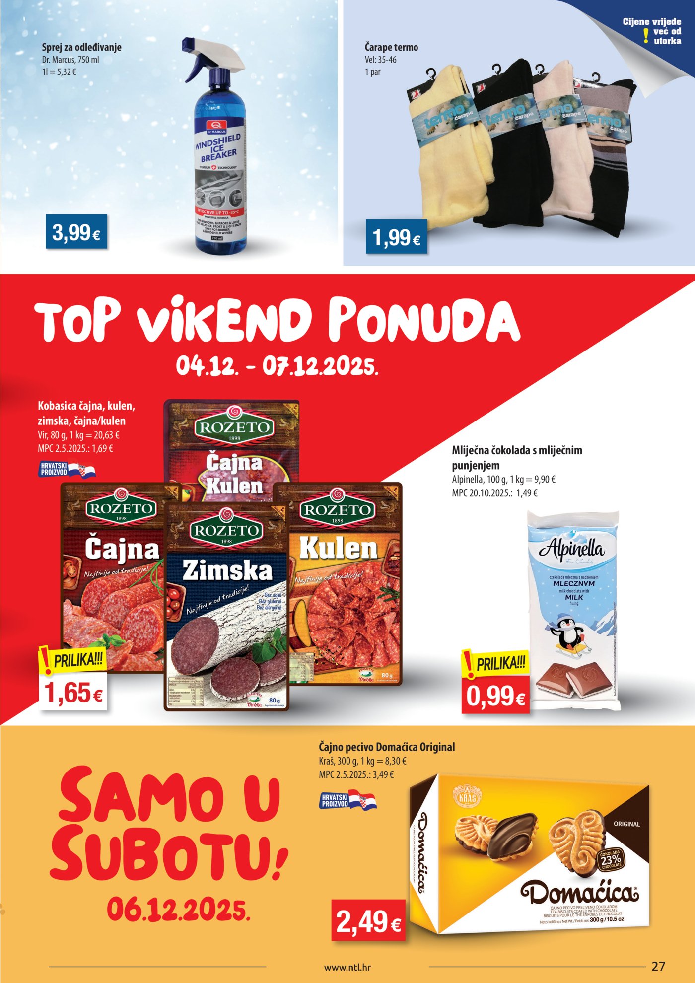 NTL katalog Akcija 03.12. - 09.12.2025. Istok