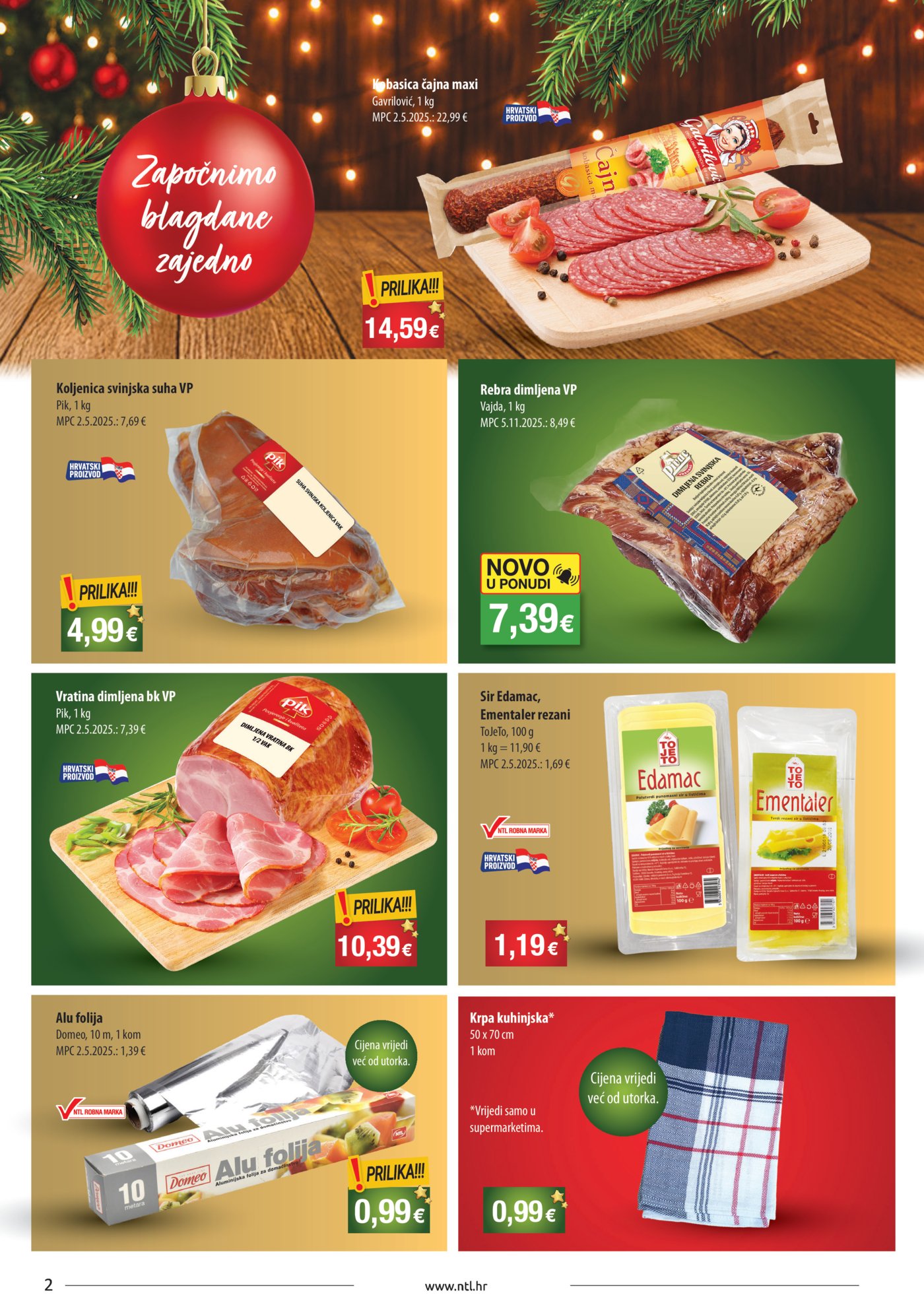 NTL katalog Akcija 03.12. - 09.12.2025. Sjever