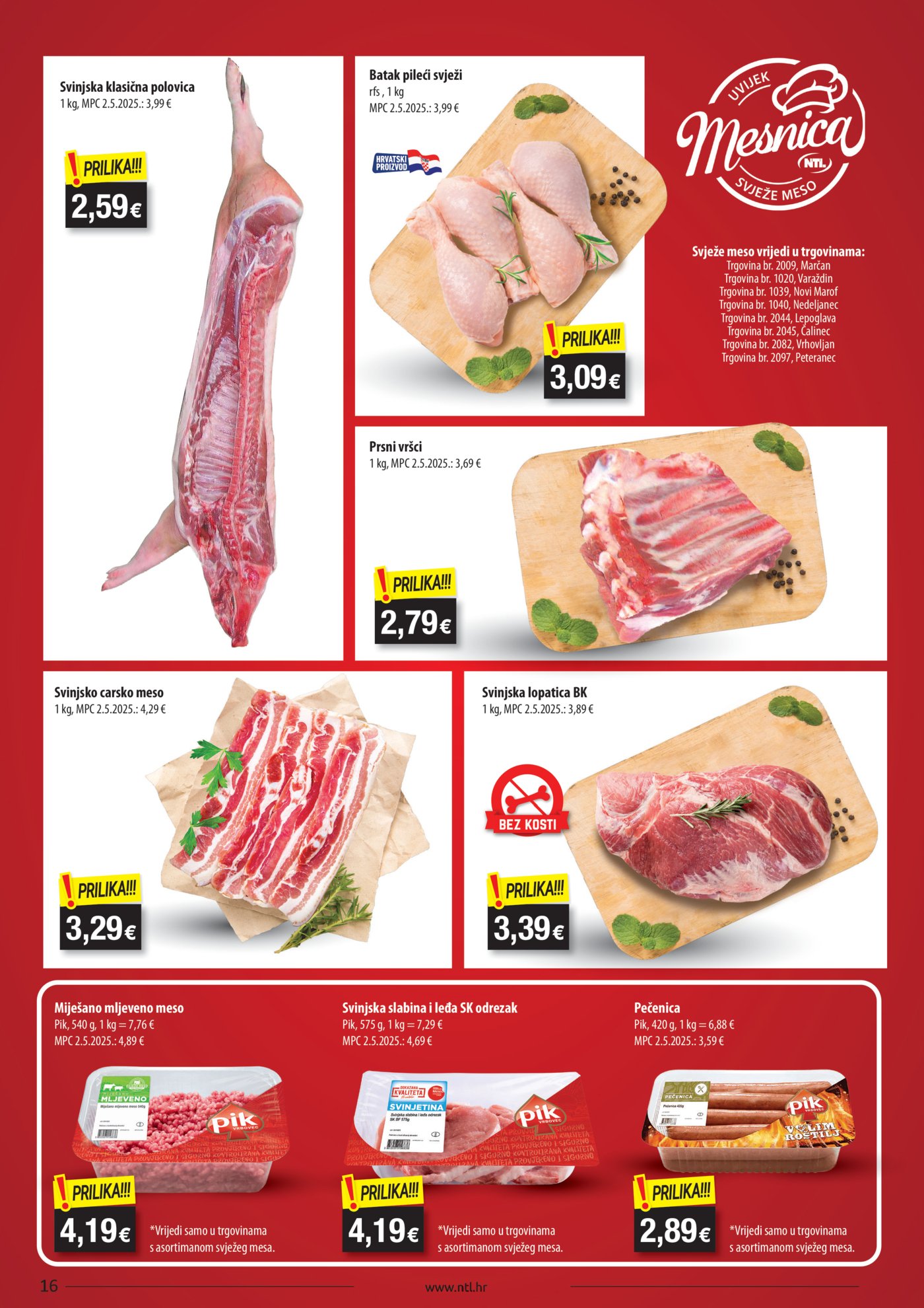 NTL katalog Akcija 03.12. - 09.12.2025. Sjever