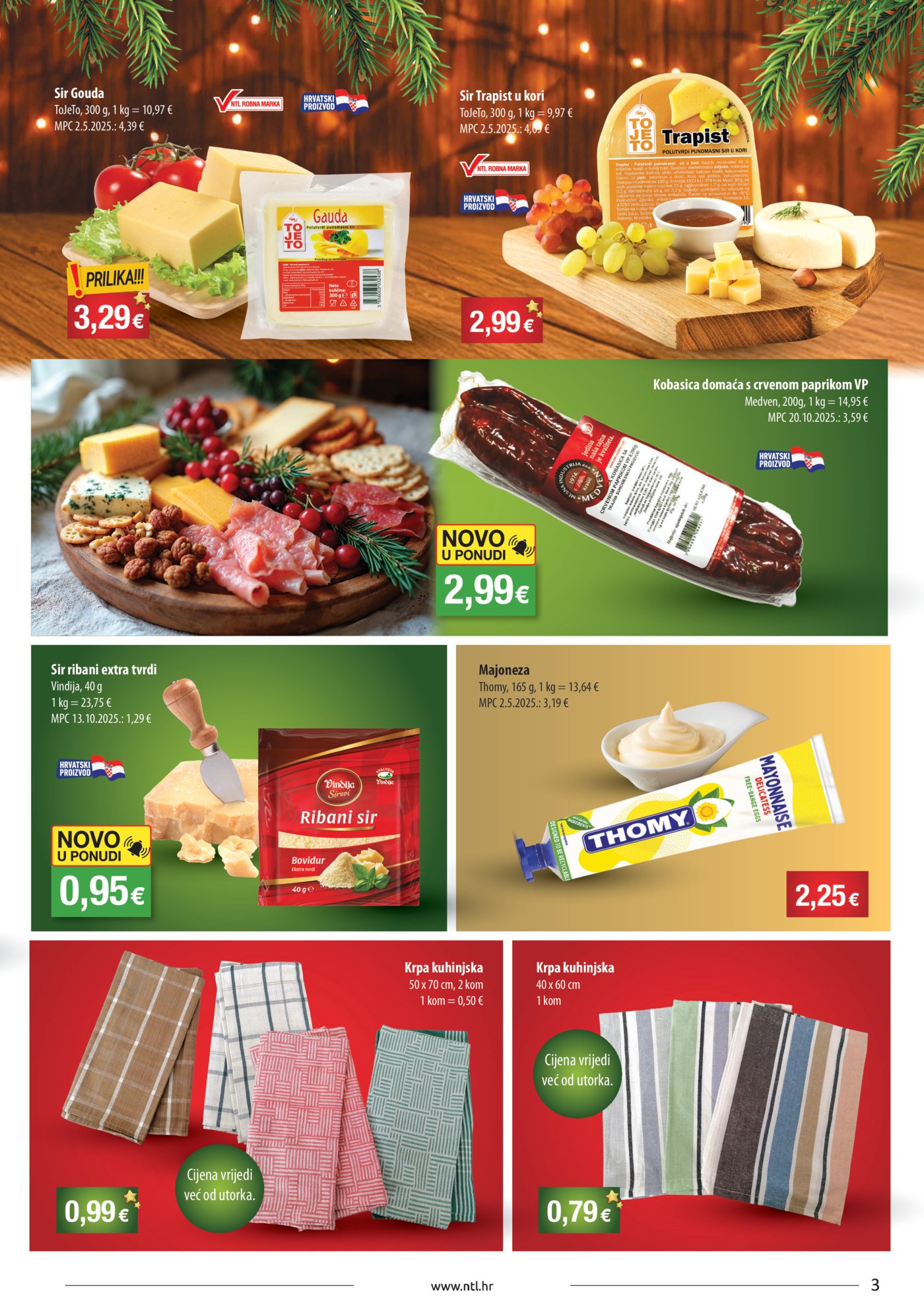 NTL katalog Akcija 03.12. - 09.12.2025. Sjever