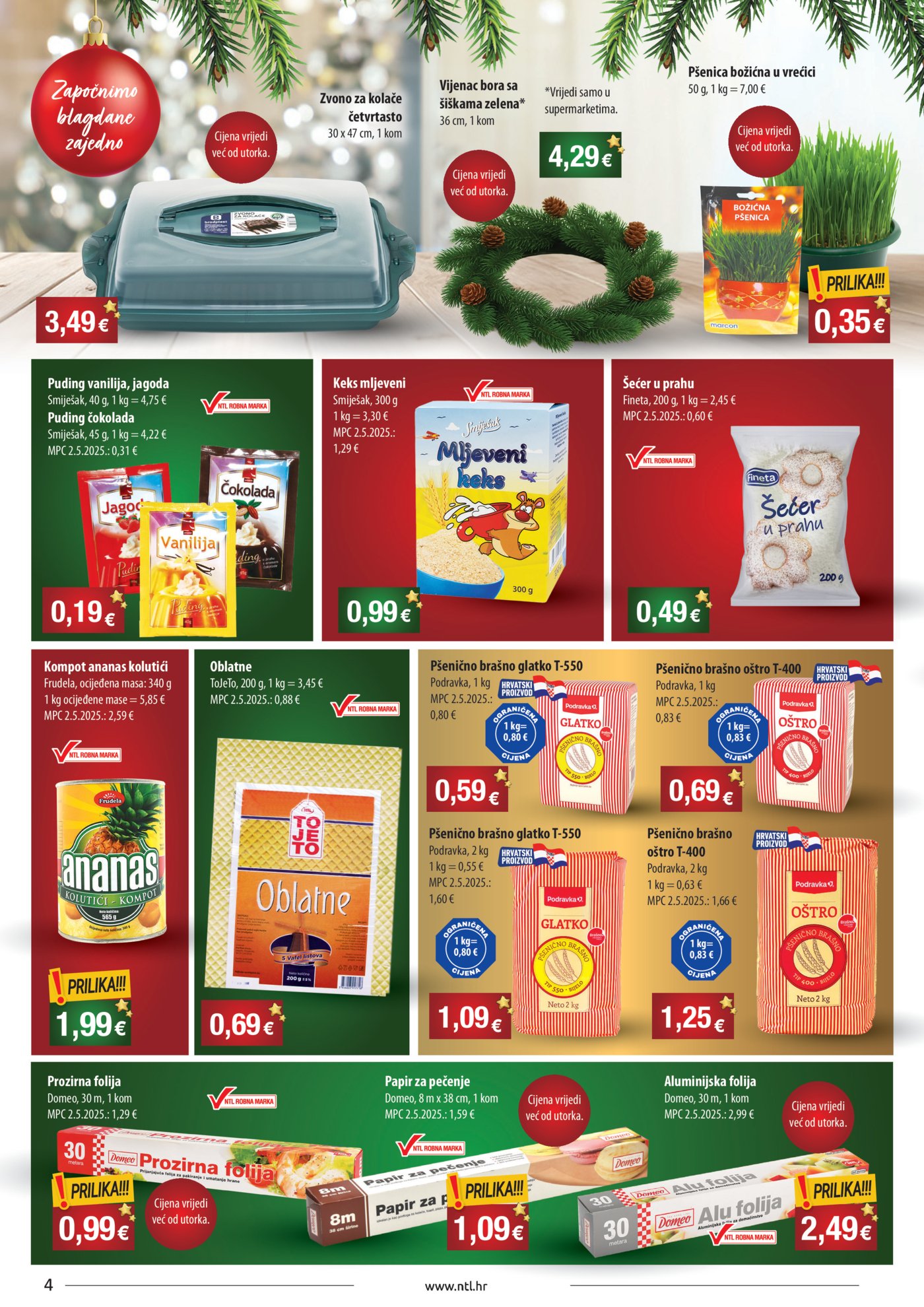 NTL katalog Akcija 26.11. - 02.12.2025. Sjever