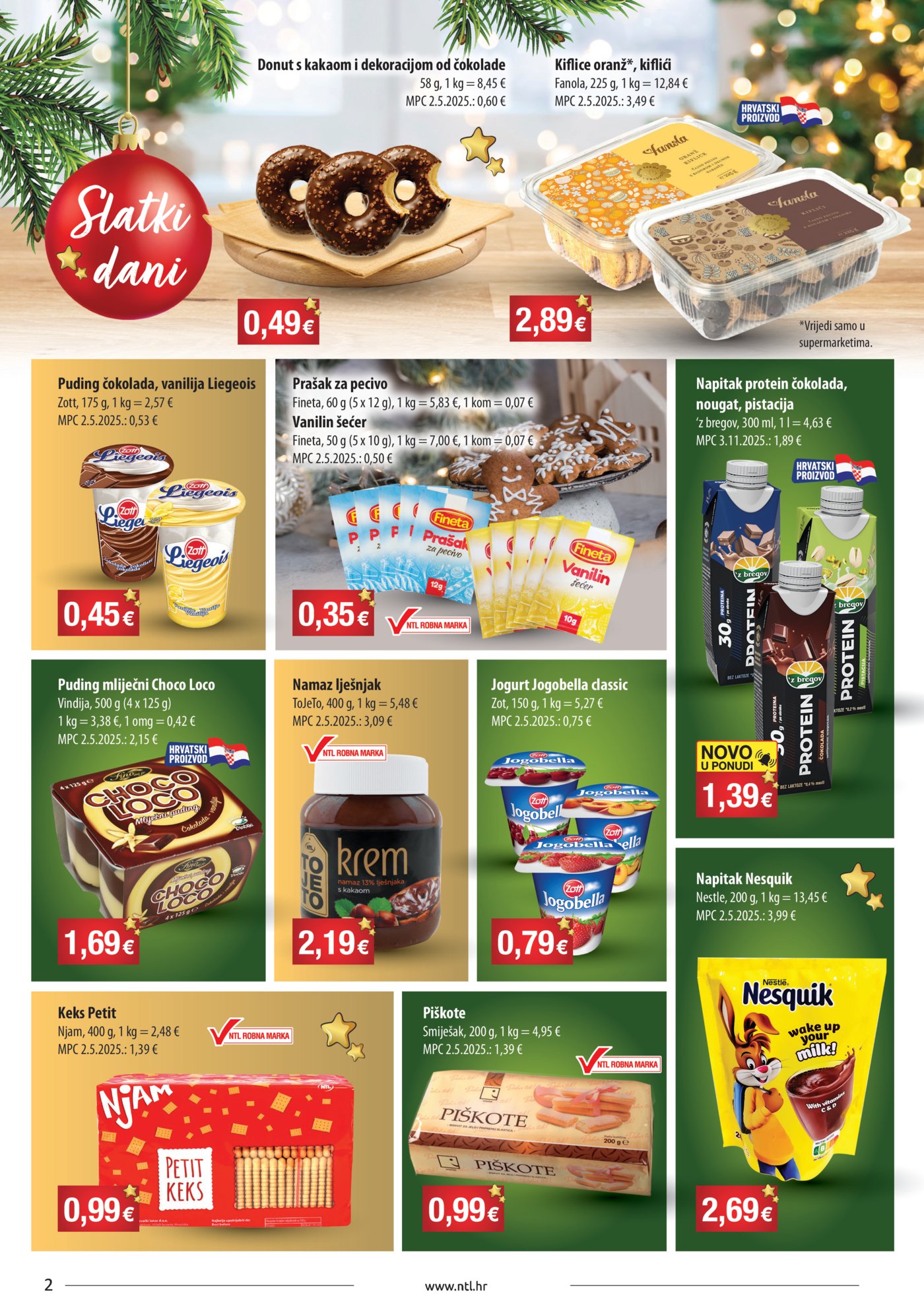 NTL katalog Slatki dani 03.12. - 09.12.2025.