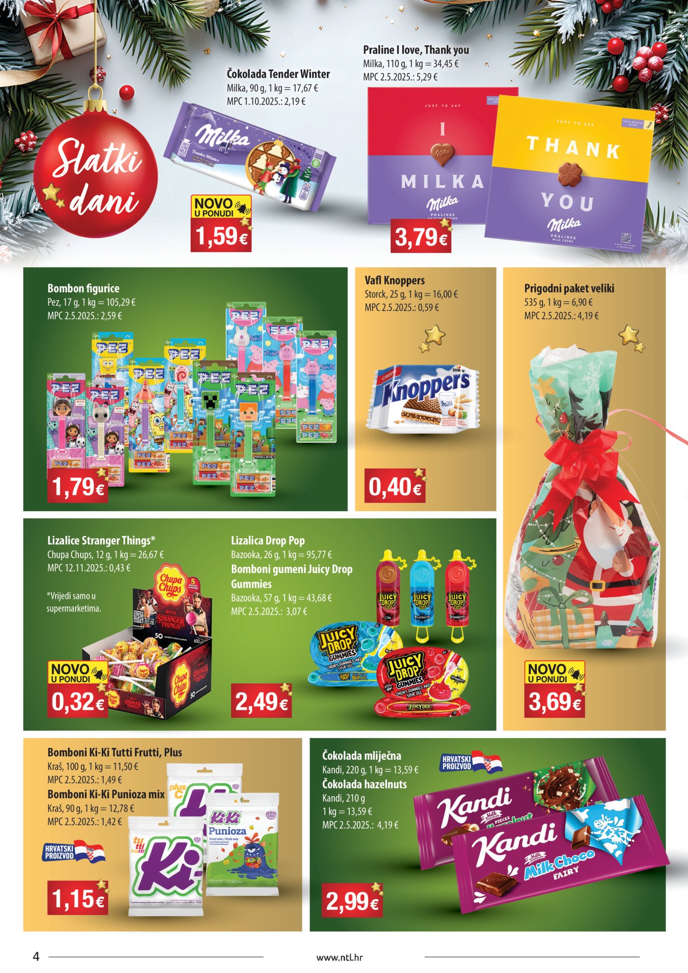 NTL katalog Slatki dani 03.12. - 09.12.2025.