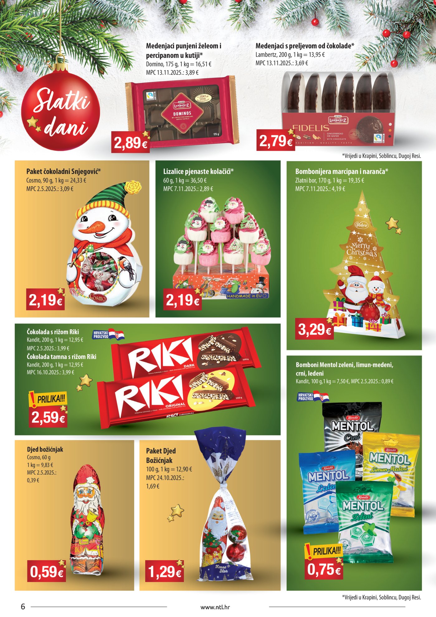 NTL katalog Slatki dani 03.12. - 09.12.2025.