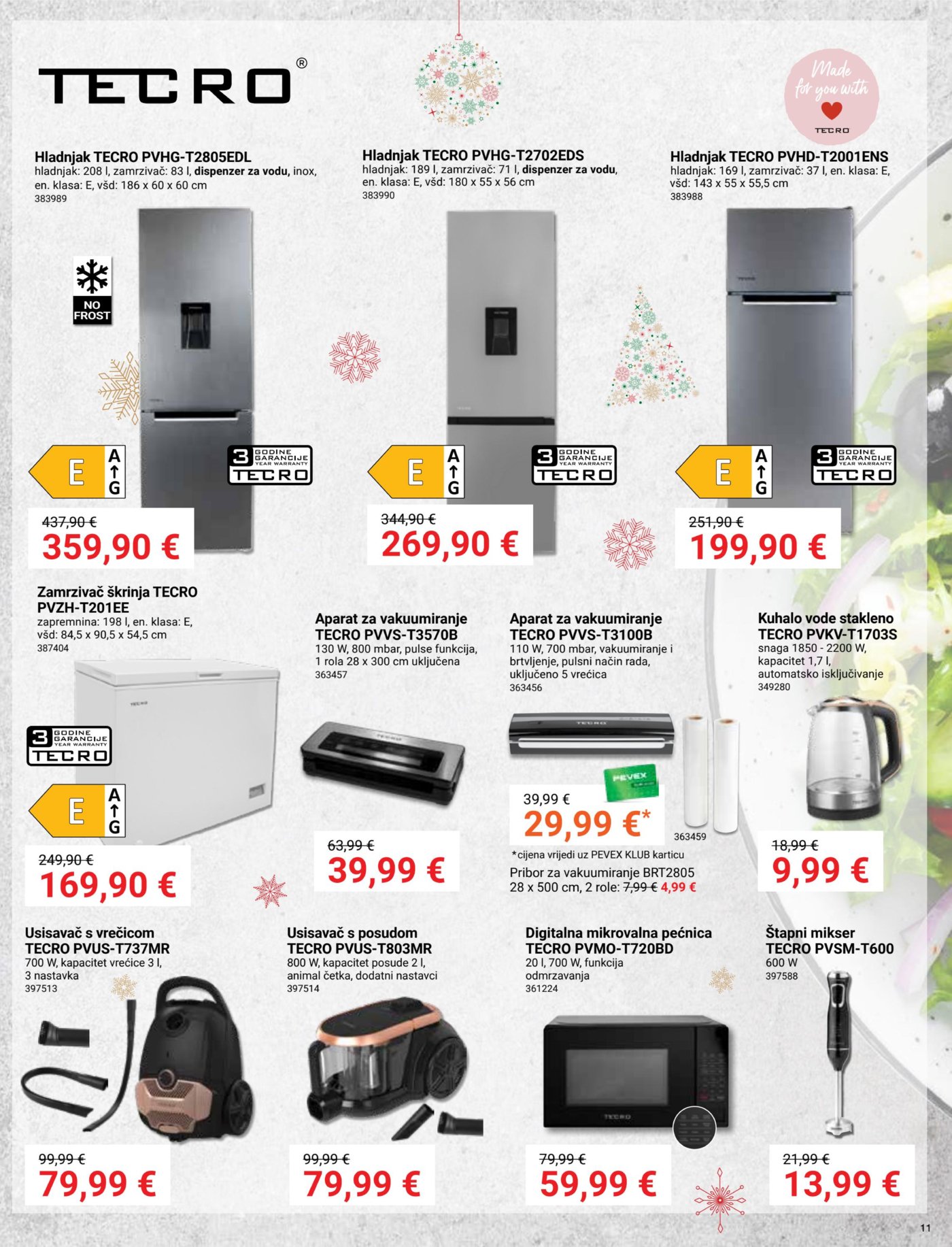Pevex katalog Akcija 27.11.-31.12.2025.