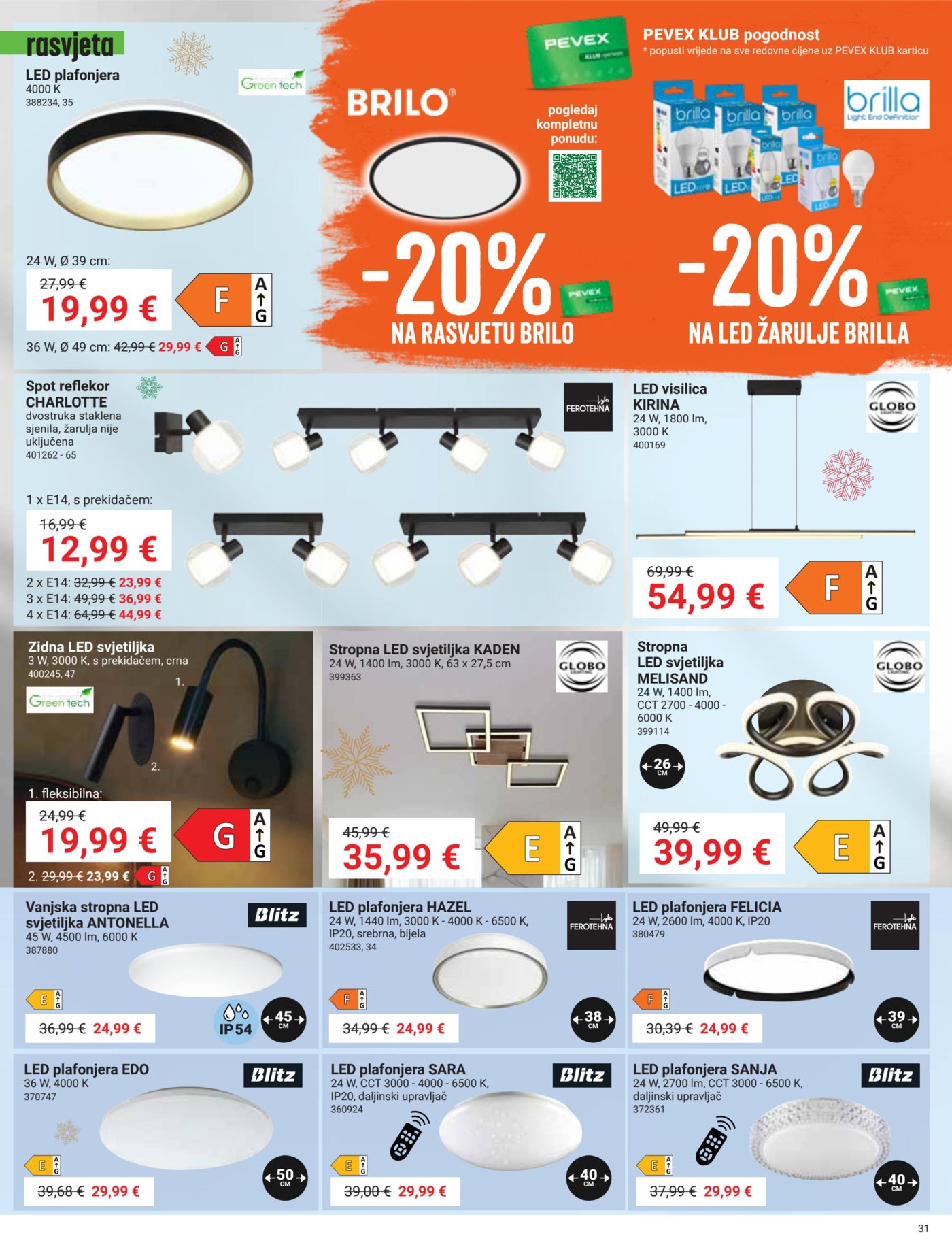 Pevex katalog Akcija 27.11.-31.12.2025.