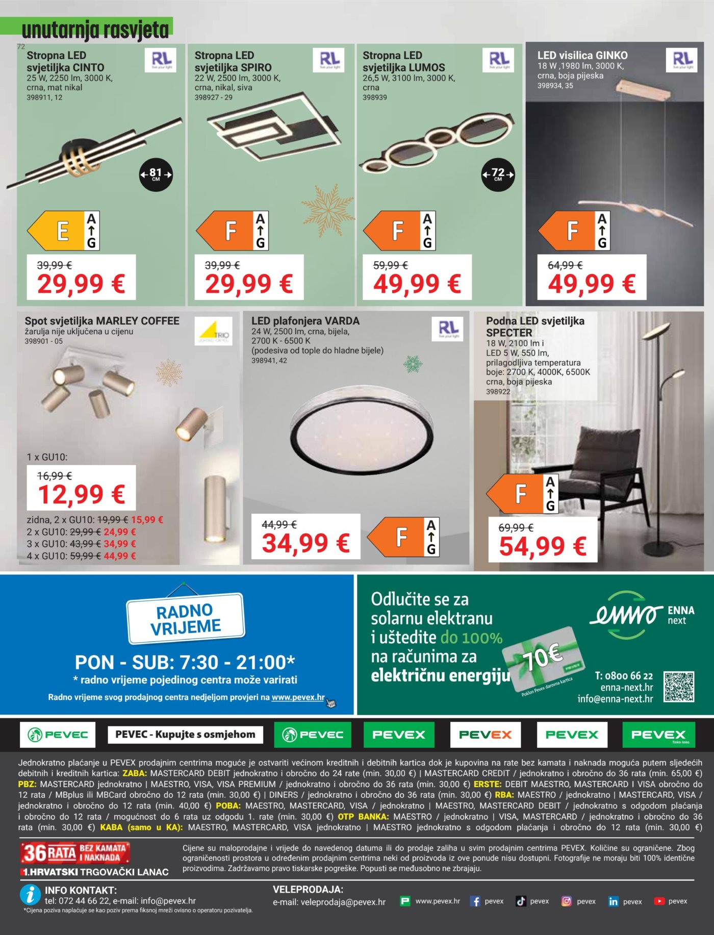 Pevex katalog Akcija 27.11.-31.12.2025.