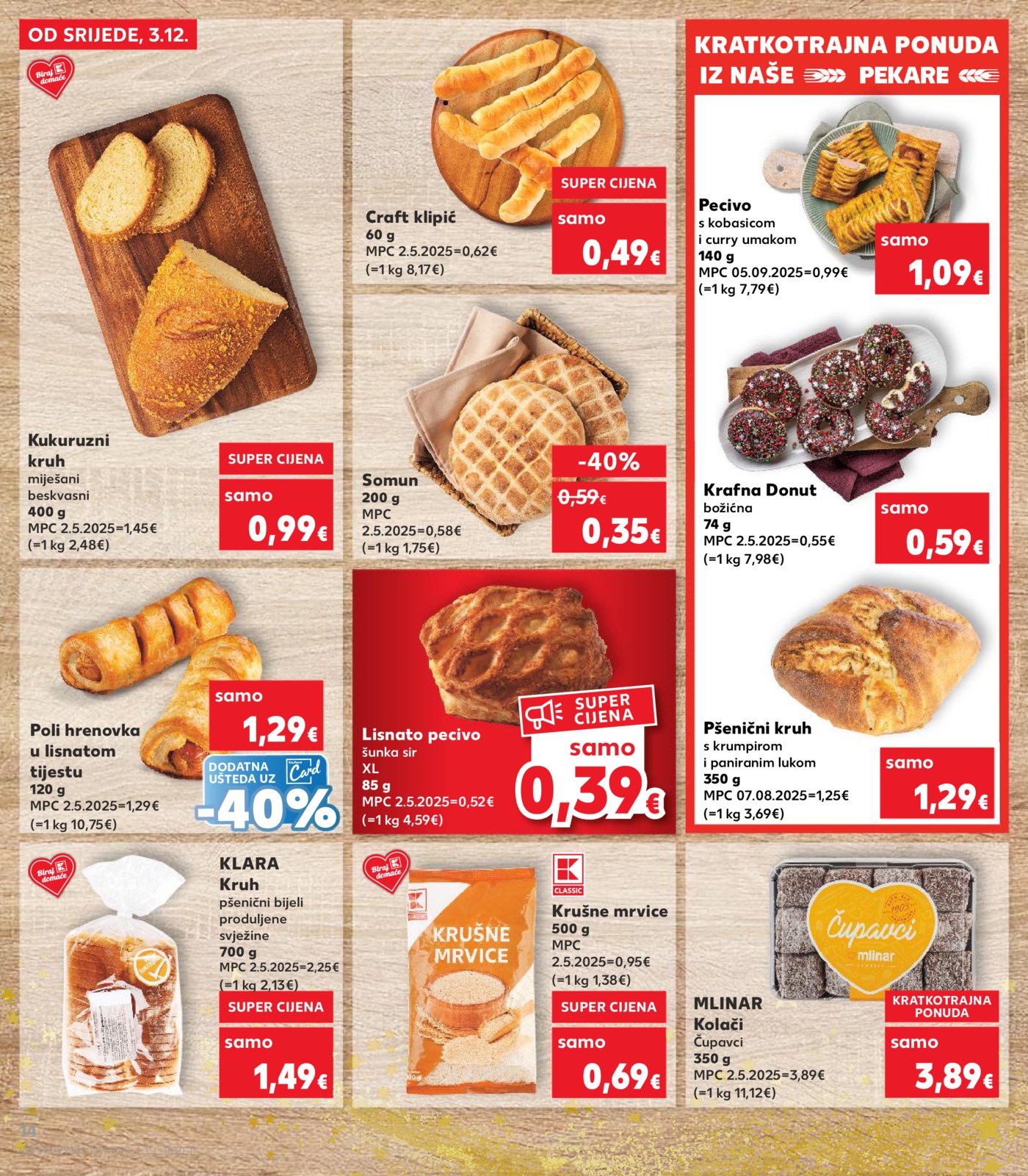 Kaufland katalog Akcija 03.12. - 09.12.2025.