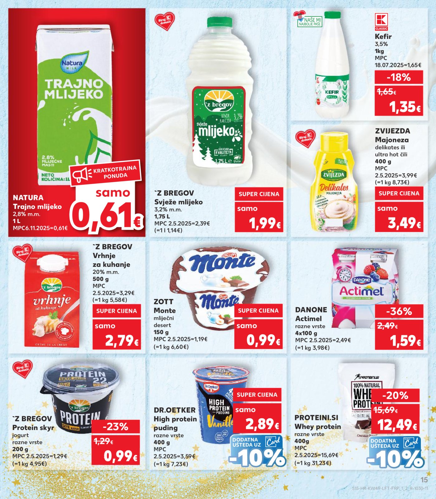 Kaufland katalog Akcija 03.12. - 09.12.2025.