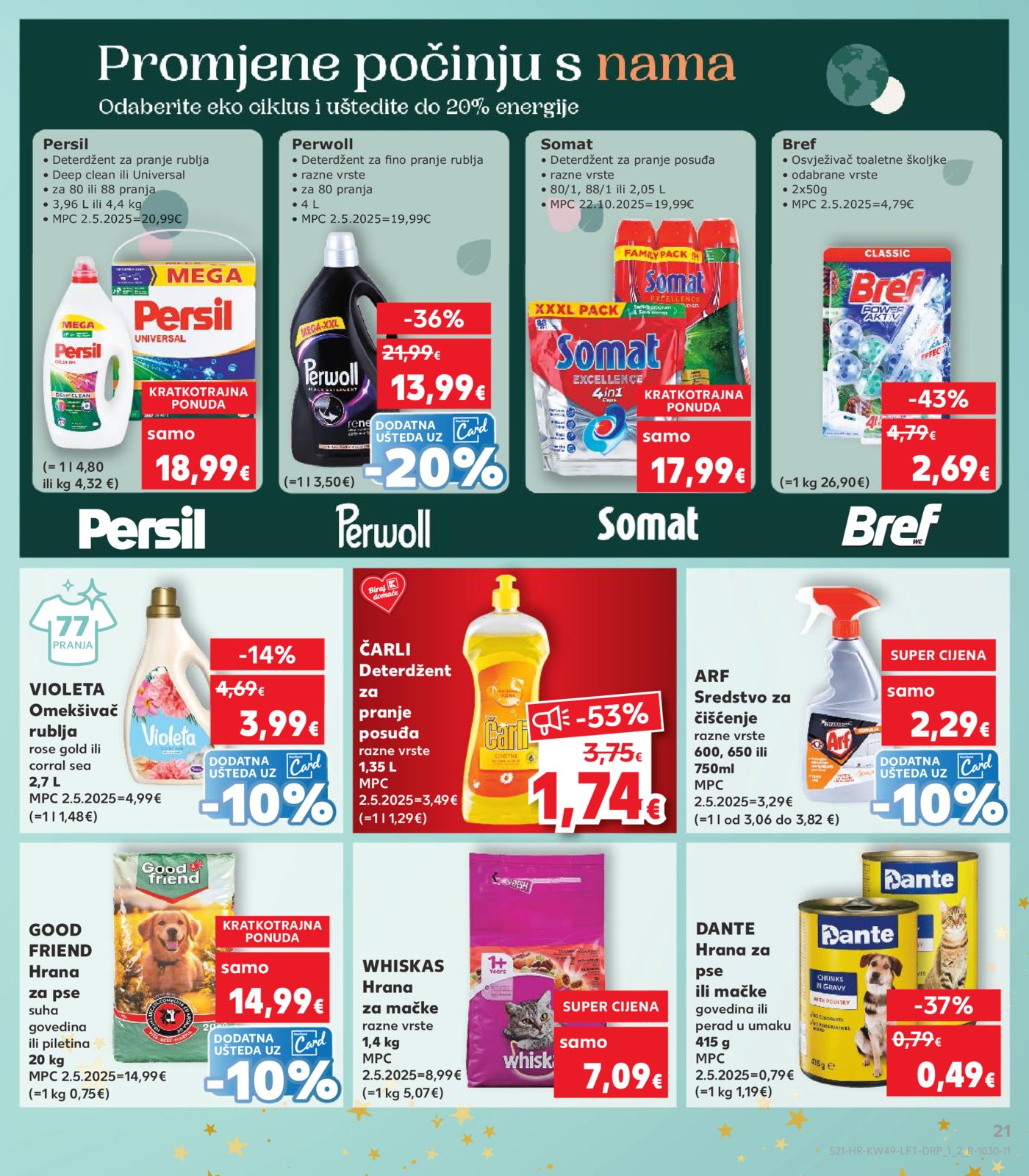 Kaufland katalog Akcija 03.12. - 09.12.2025.