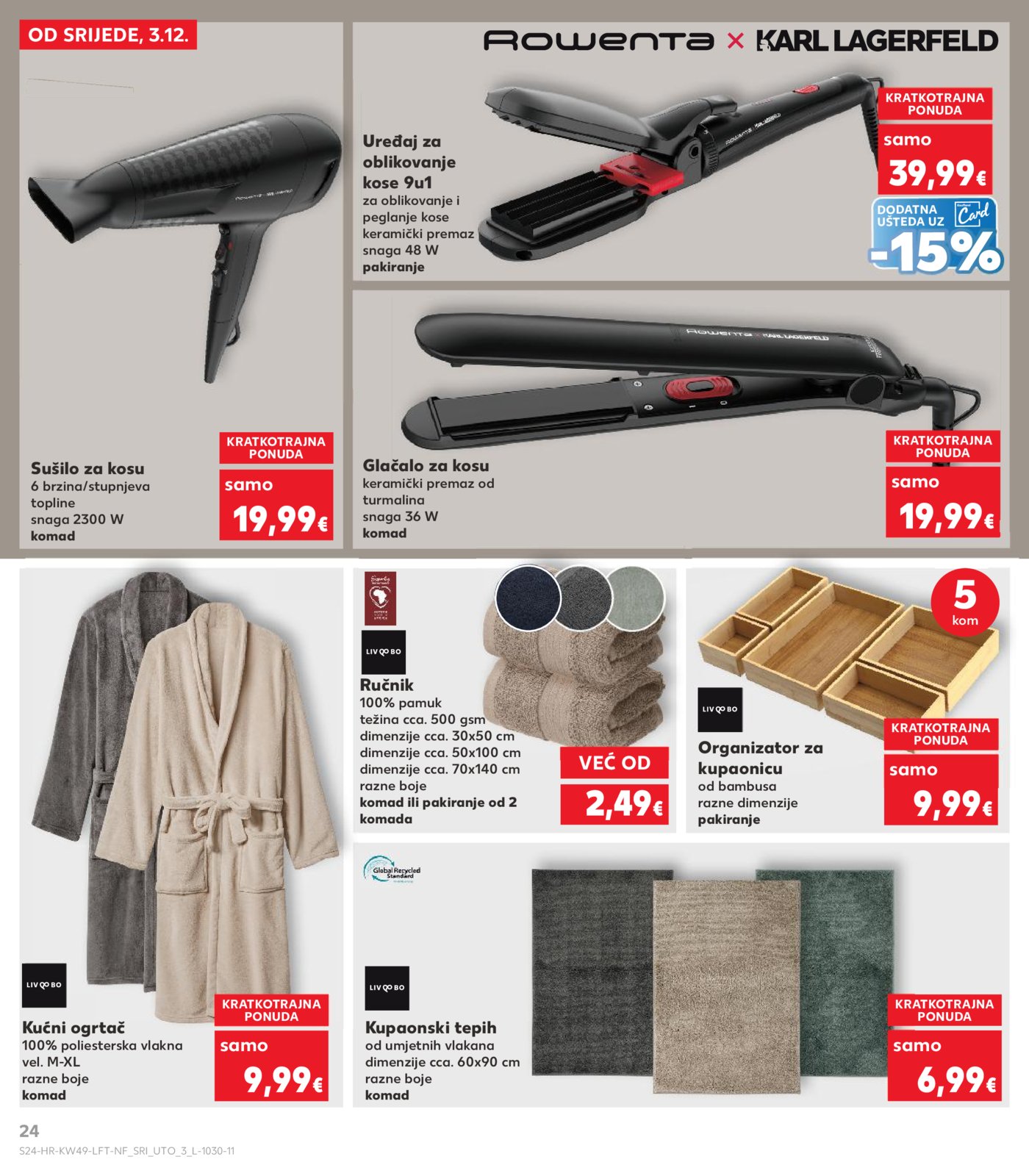 Kaufland katalog Akcija 03.12. - 09.12.2025.