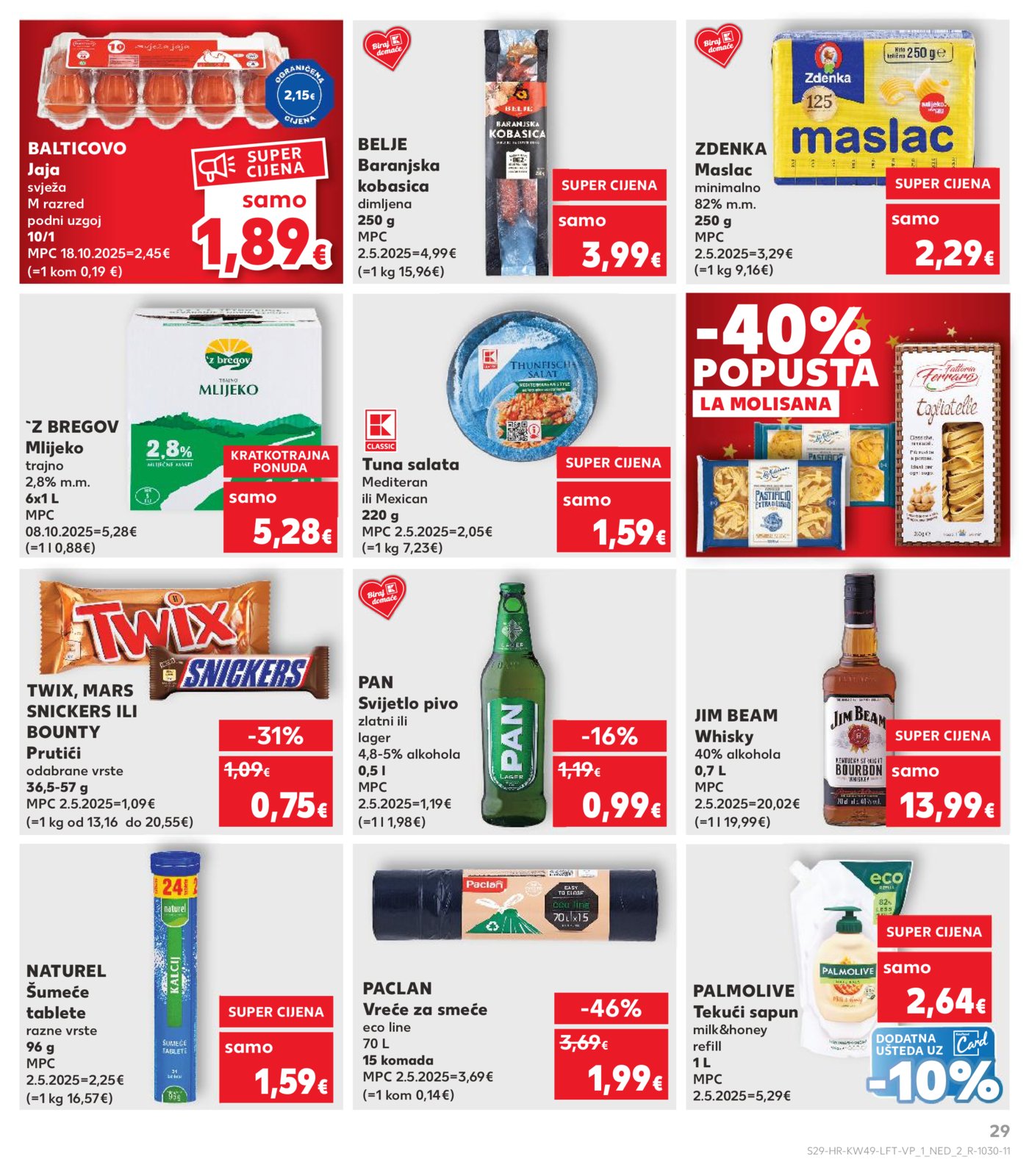 Kaufland katalog Akcija 03.12. - 09.12.2025.