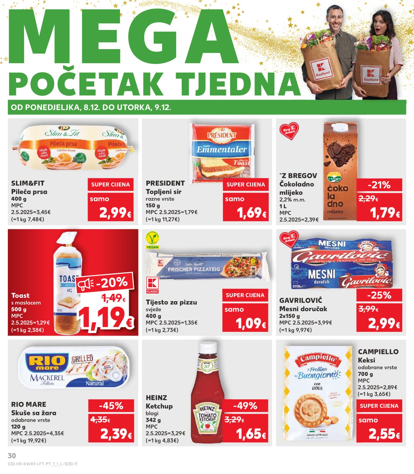 Kaufland katalog Akcija 03.12. - 09.12.2025.