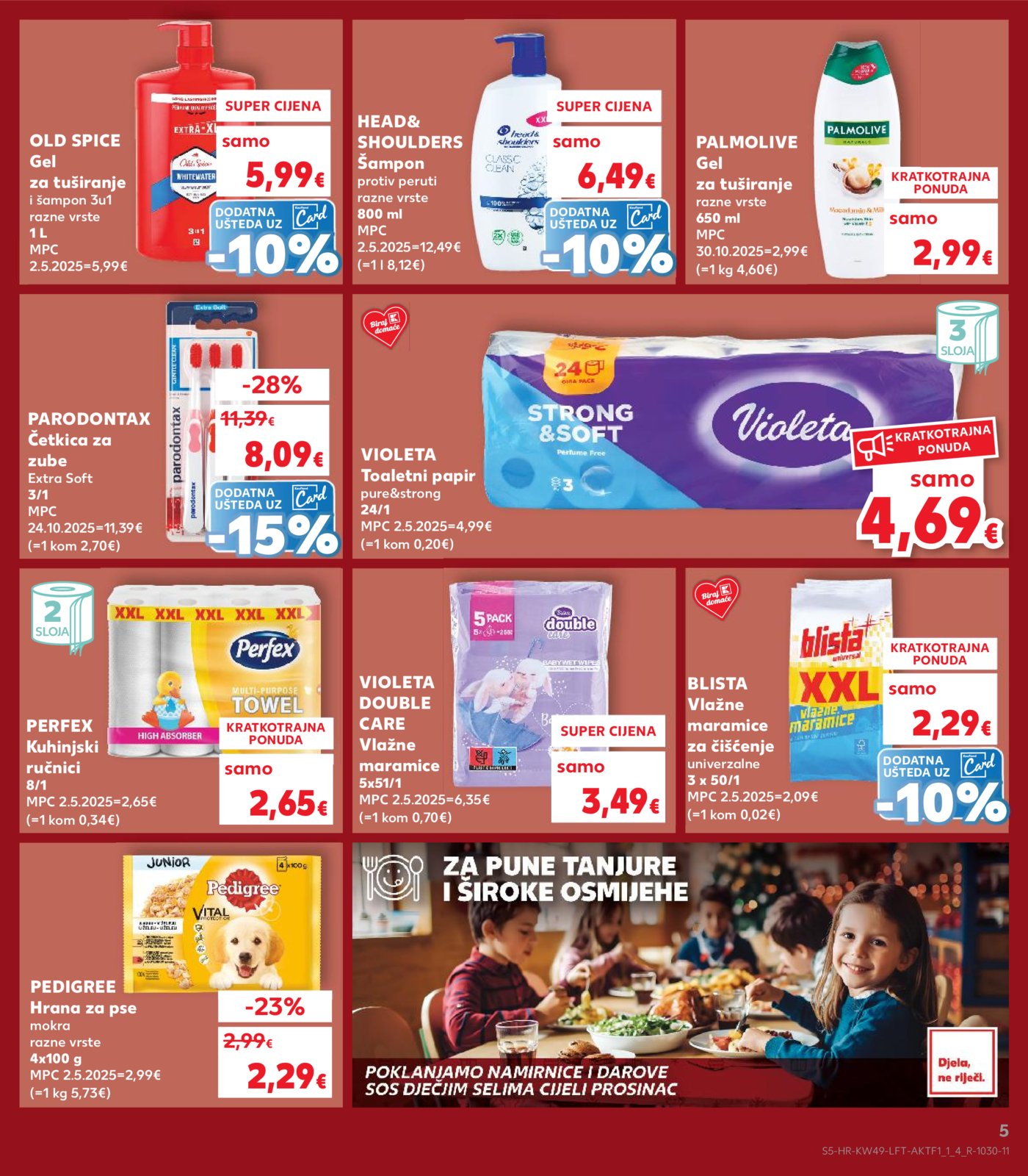 Kaufland katalog Akcija 03.12. - 09.12.2025.