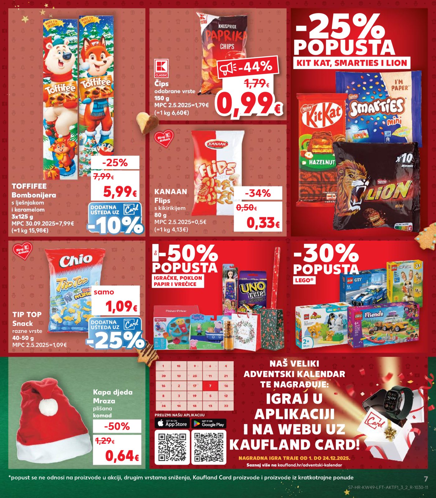 Kaufland katalog Akcija 03.12. - 09.12.2025.