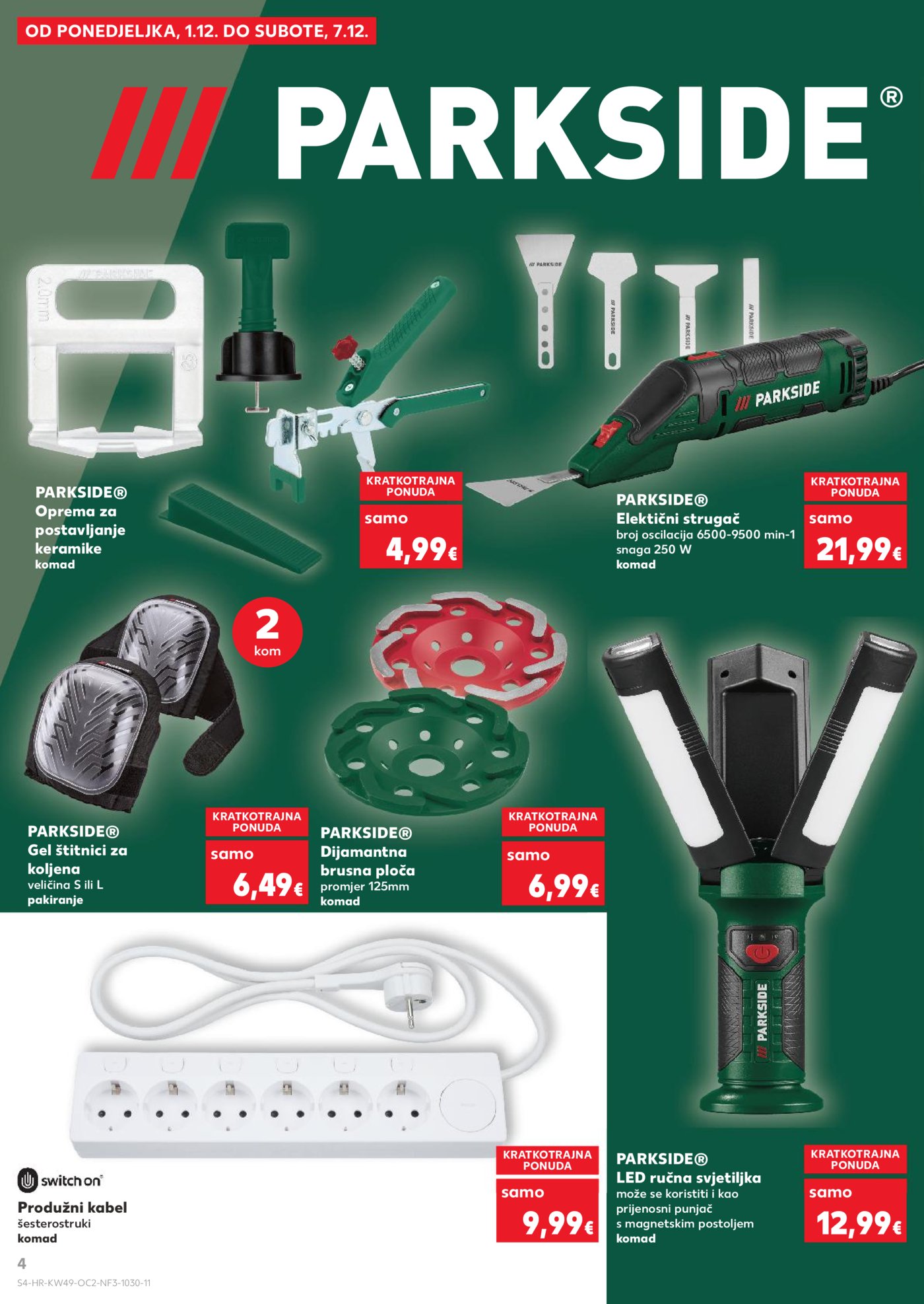 Kaufland katalog Neprehrambenih proizvoda 03.12. - 09.12.2025. Odabrane poslovnice