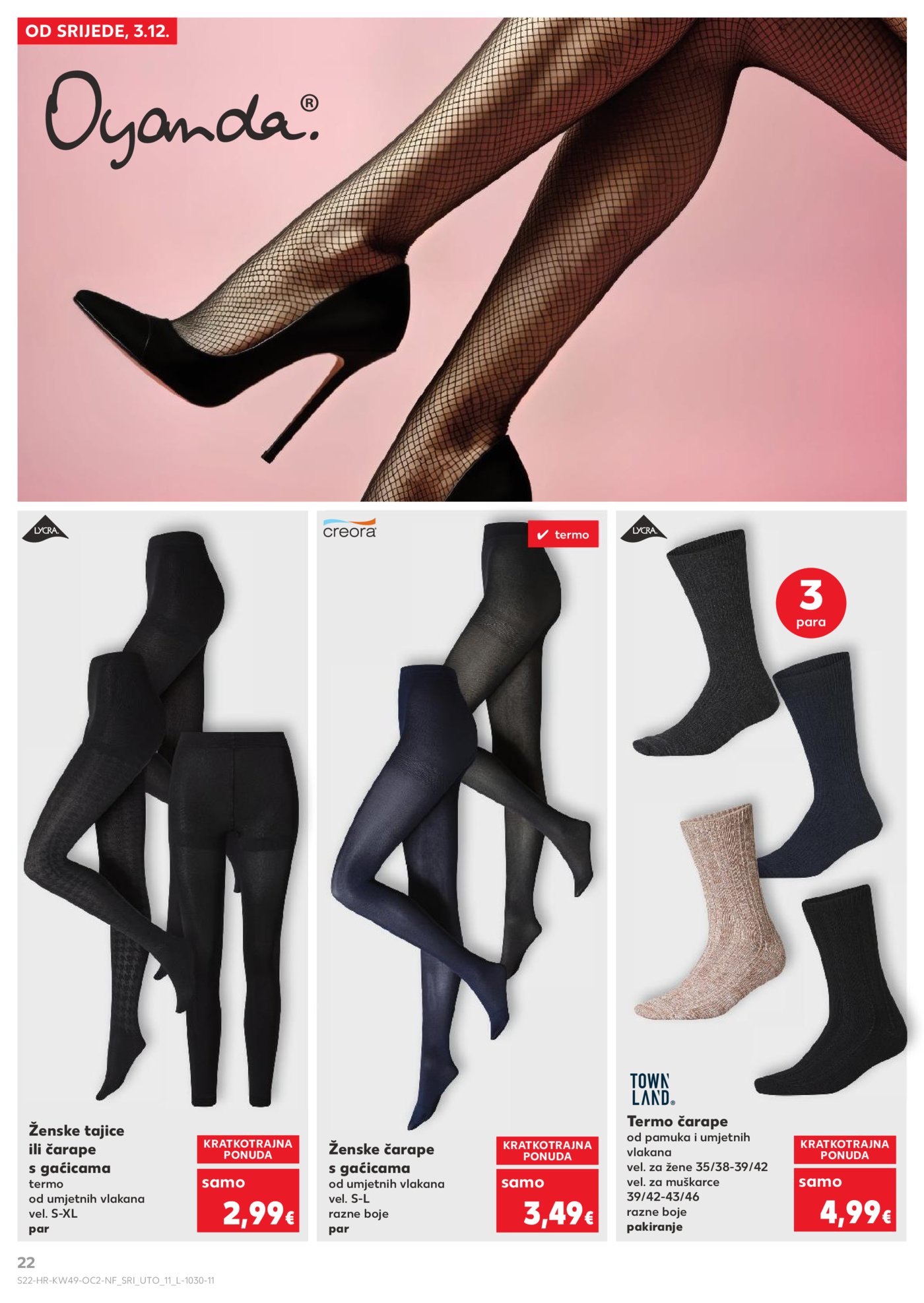 Kaufland katalog Neprehrambenih proizvoda 03.12. - 09.12.2025. Odabrane poslovnice