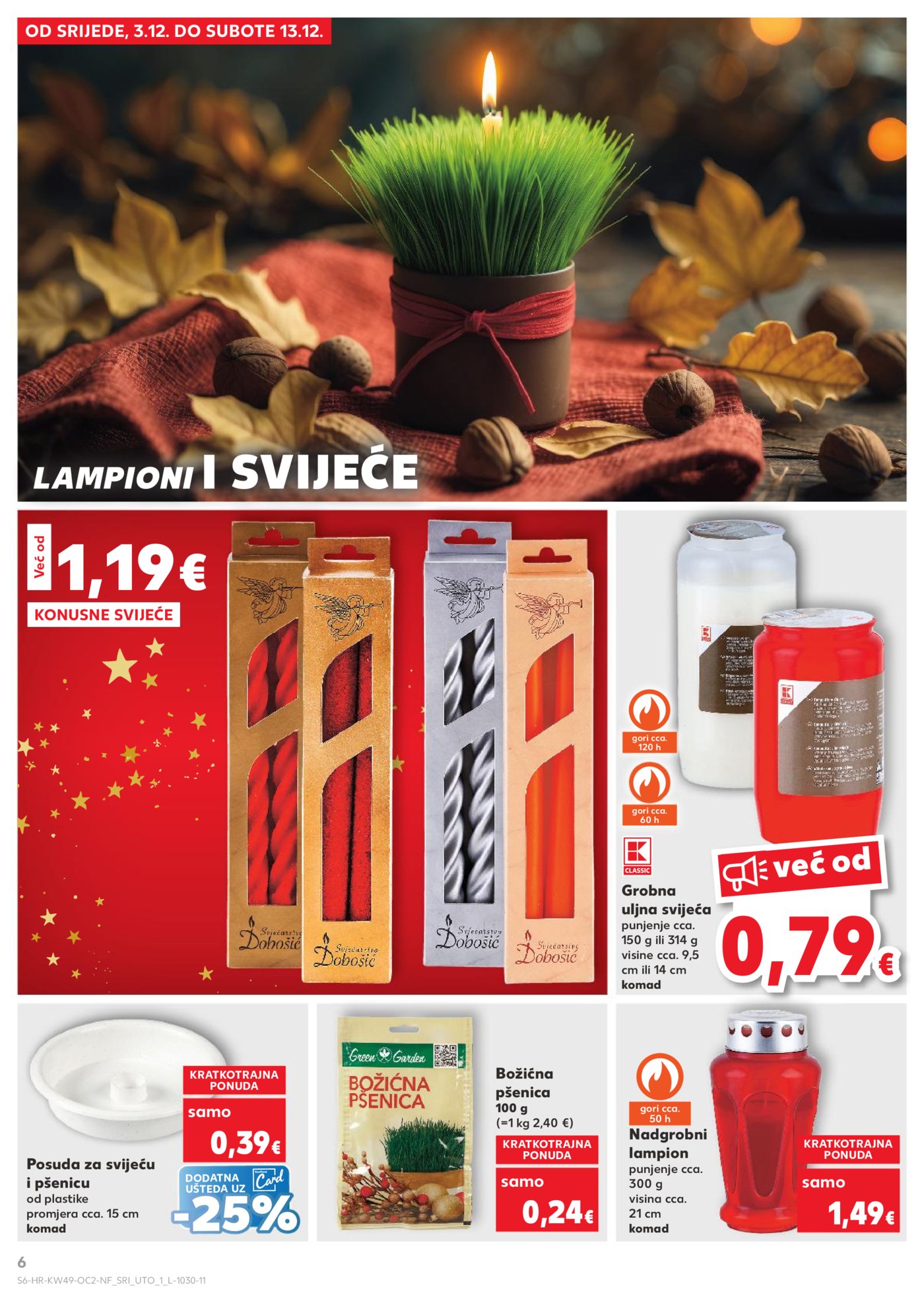 Kaufland katalog Neprehrambenih proizvoda 03.12. - 09.12.2025. VG, Po, Ro, Vo, Vu, DS, Ma, Iv