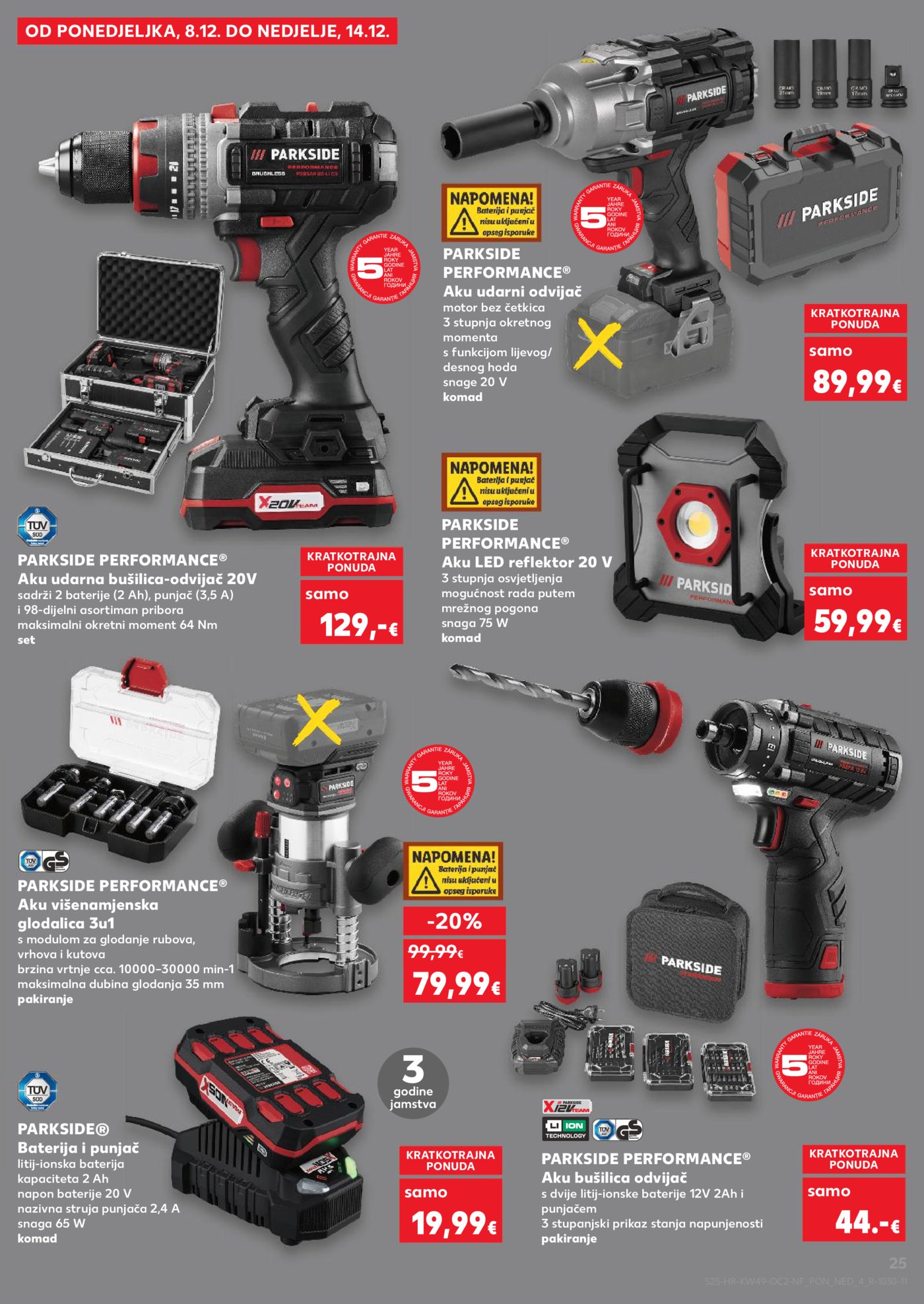 Kaufland katalog Neprehrambenih proizvoda 03.12. - 09.12.2025. VG, Po, Ro, Vo, Vu, DS, Ma, Iv