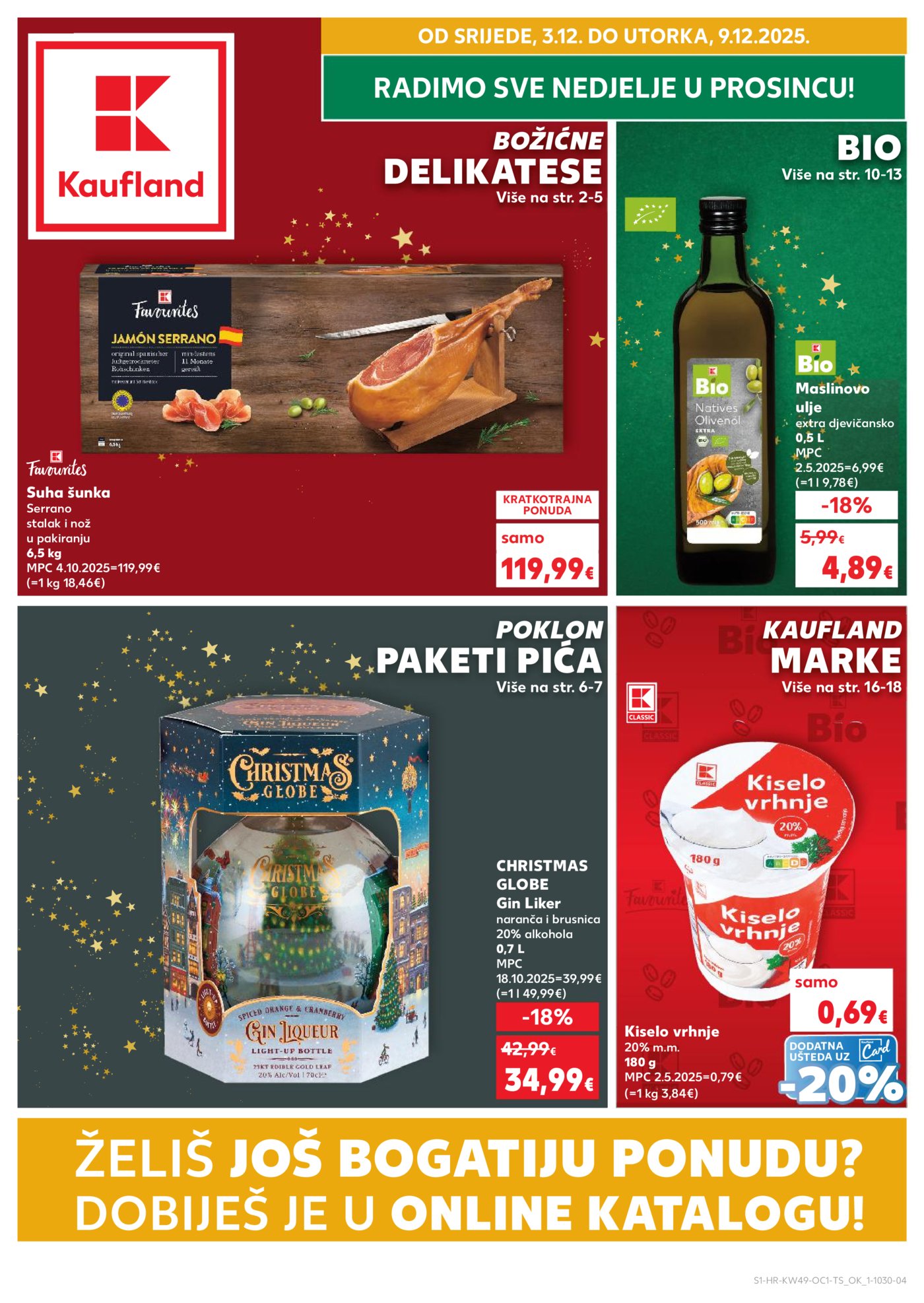 Kaufland katalog Robne marke 03.12. - 09.12.2025.