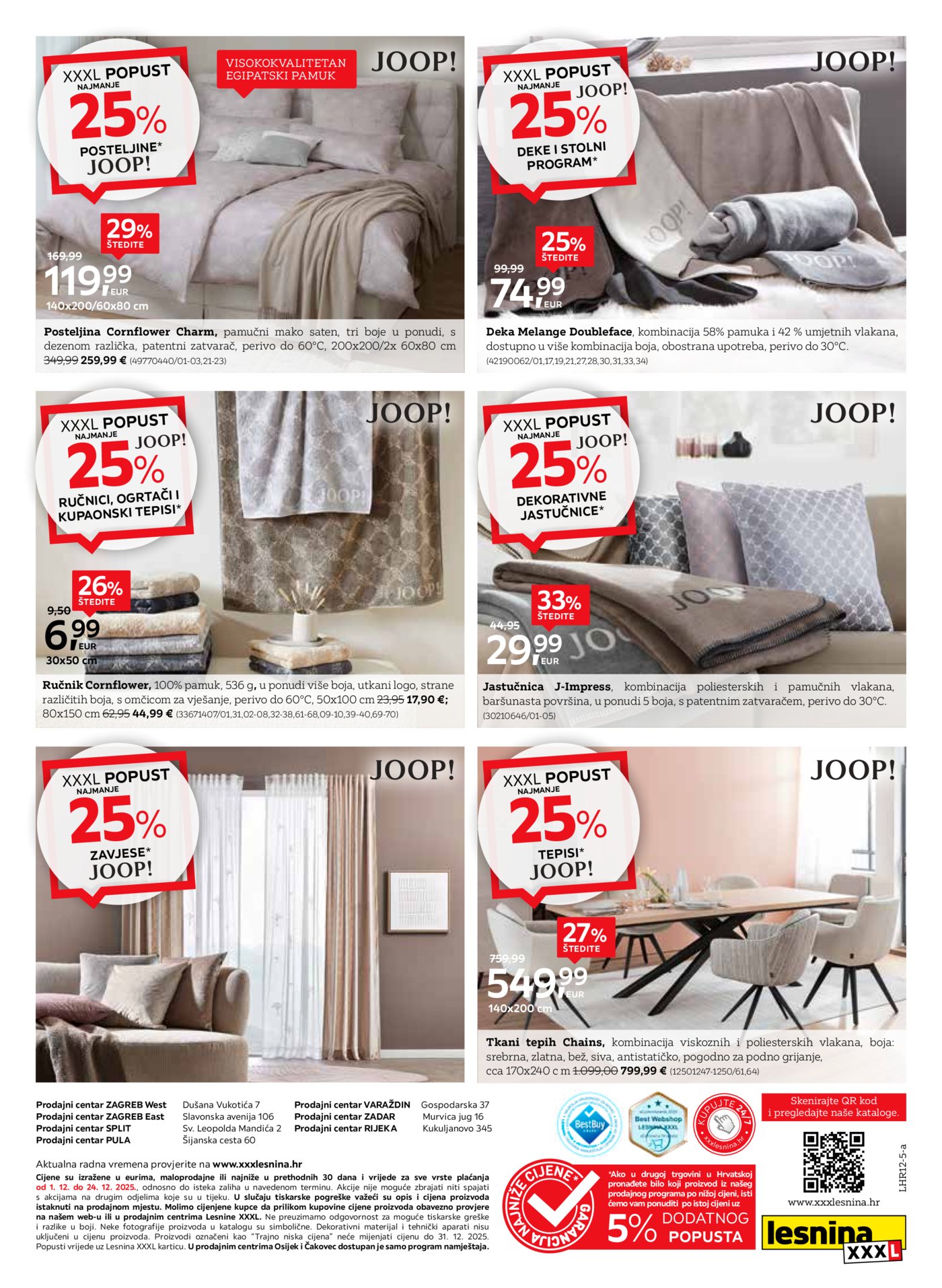 Lesnina katalog Festival brendova 01.12.-24.12.2025.