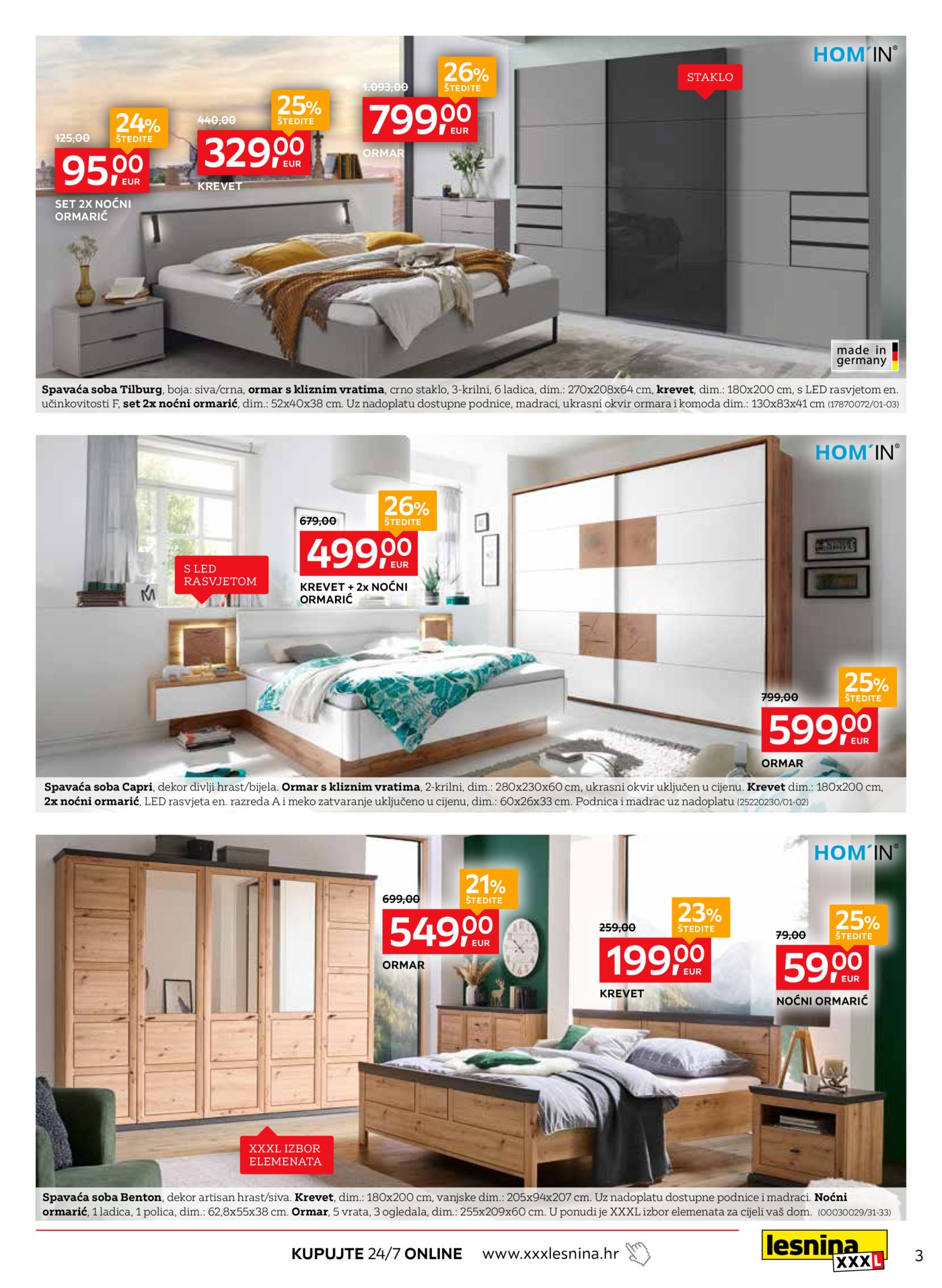 Lesnina katalog Spavajte kao na oblacima - 01.12.-24.12.2025.