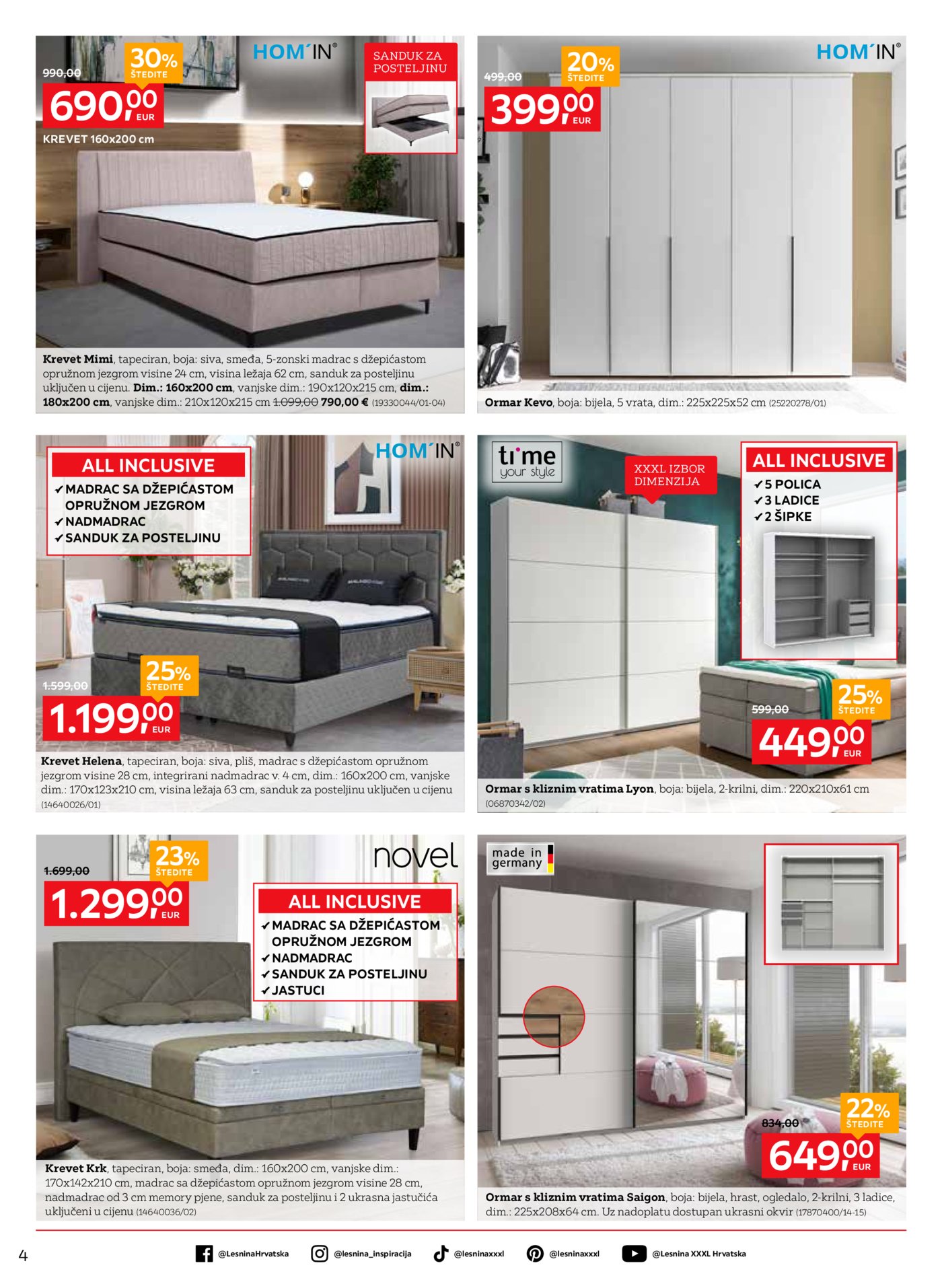 Lesnina katalog Spavajte kao na oblacima - 01.12.-24.12.2025.