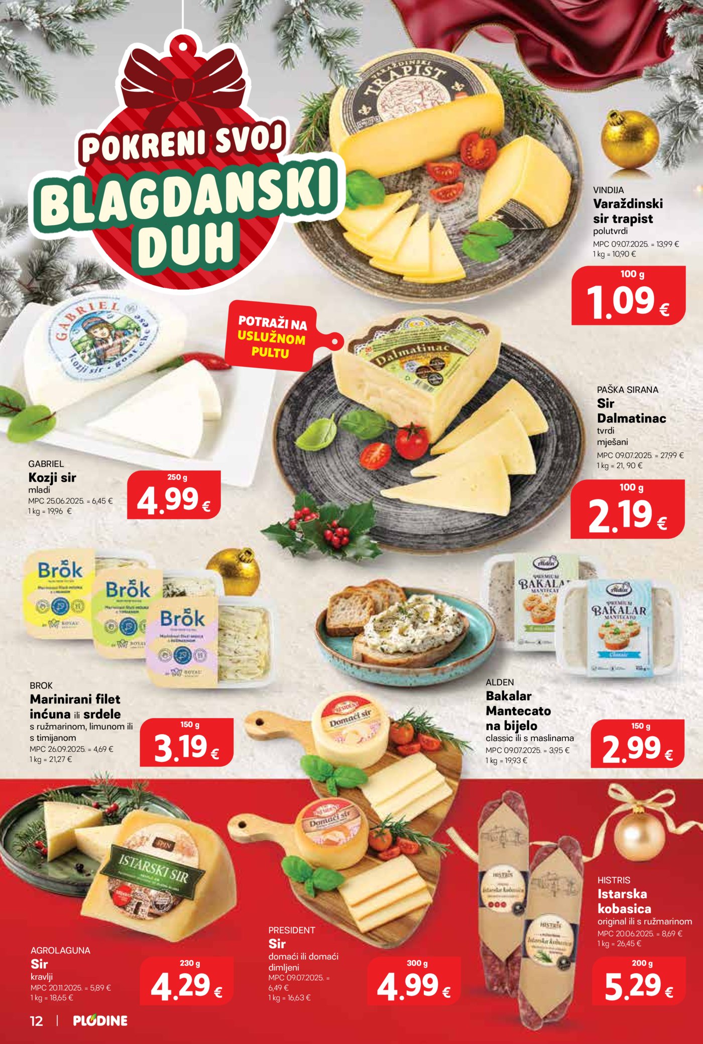 Plodine katalog Akcija 03.12. - 09.12.2025.