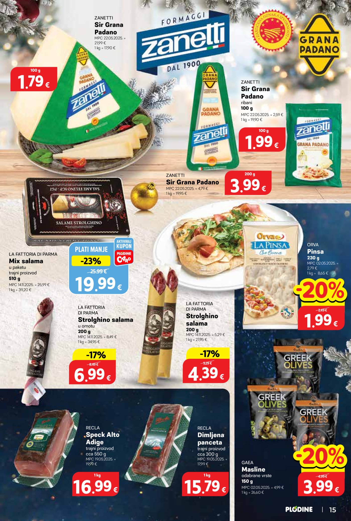 Plodine katalog Akcija 03.12. - 09.12.2025.