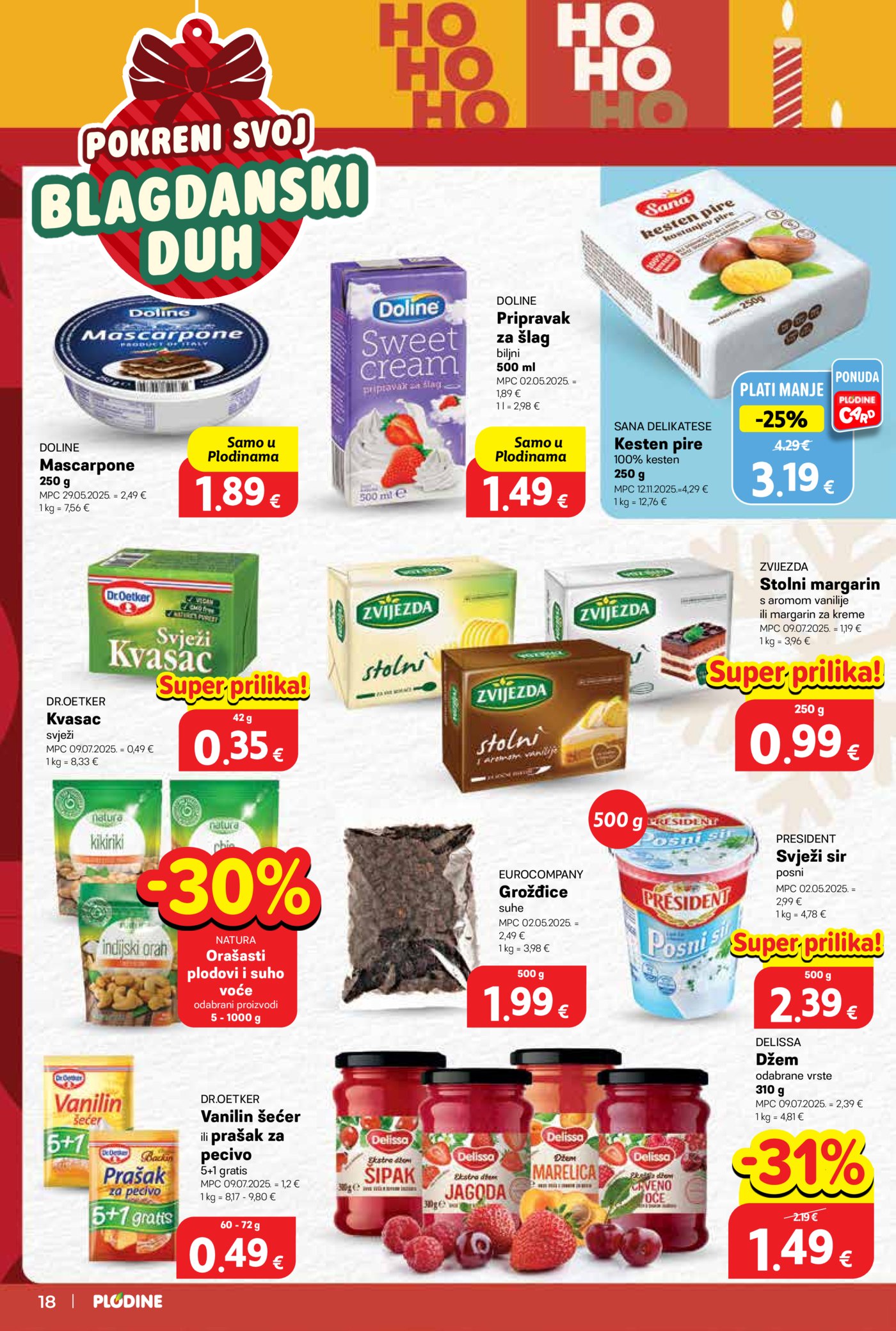 Plodine katalog Akcija 03.12. - 09.12.2025.