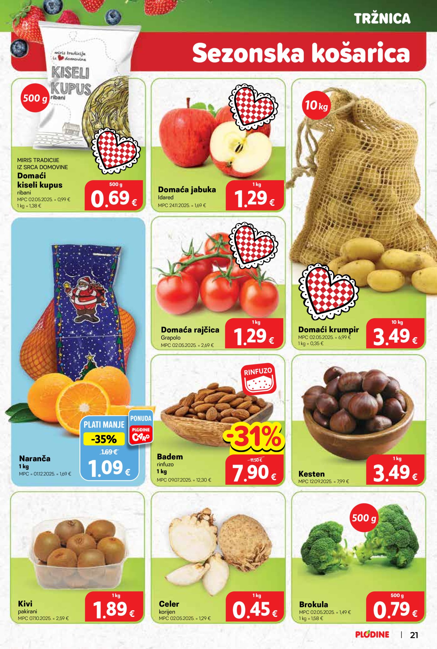 Plodine katalog Akcija 03.12. - 09.12.2025.