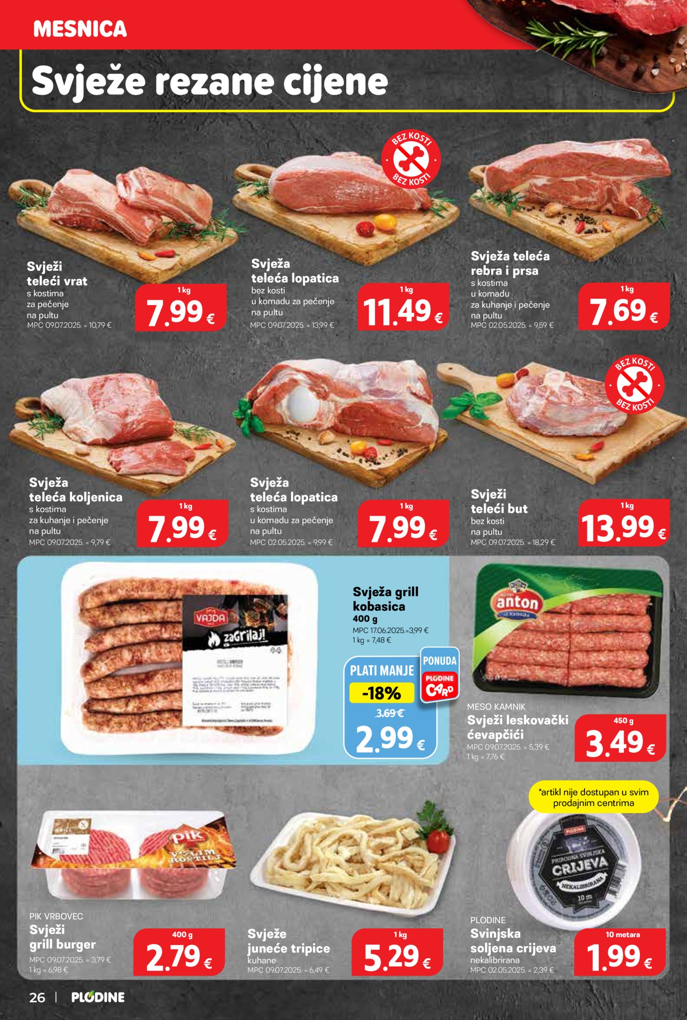 Plodine katalog Akcija 03.12. - 09.12.2025.