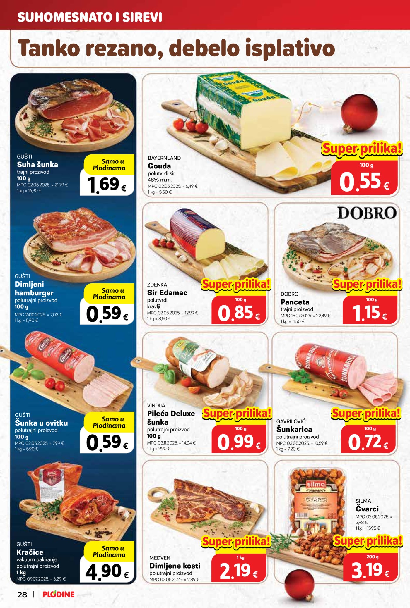 Plodine katalog Akcija 03.12. - 09.12.2025.