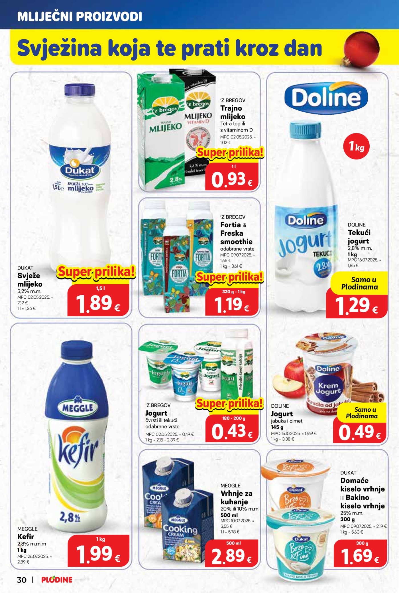 Plodine katalog Akcija 03.12. - 09.12.2025.