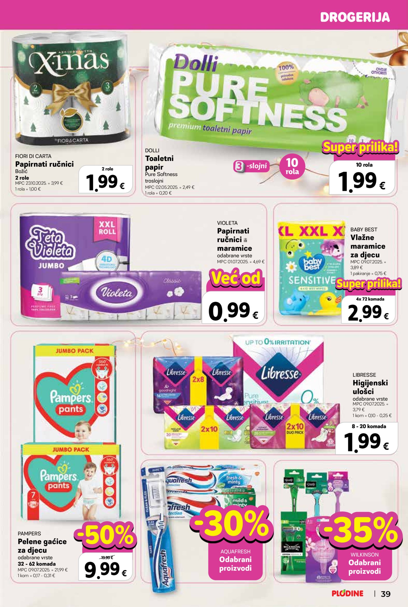 Plodine katalog Akcija 03.12. - 09.12.2025.