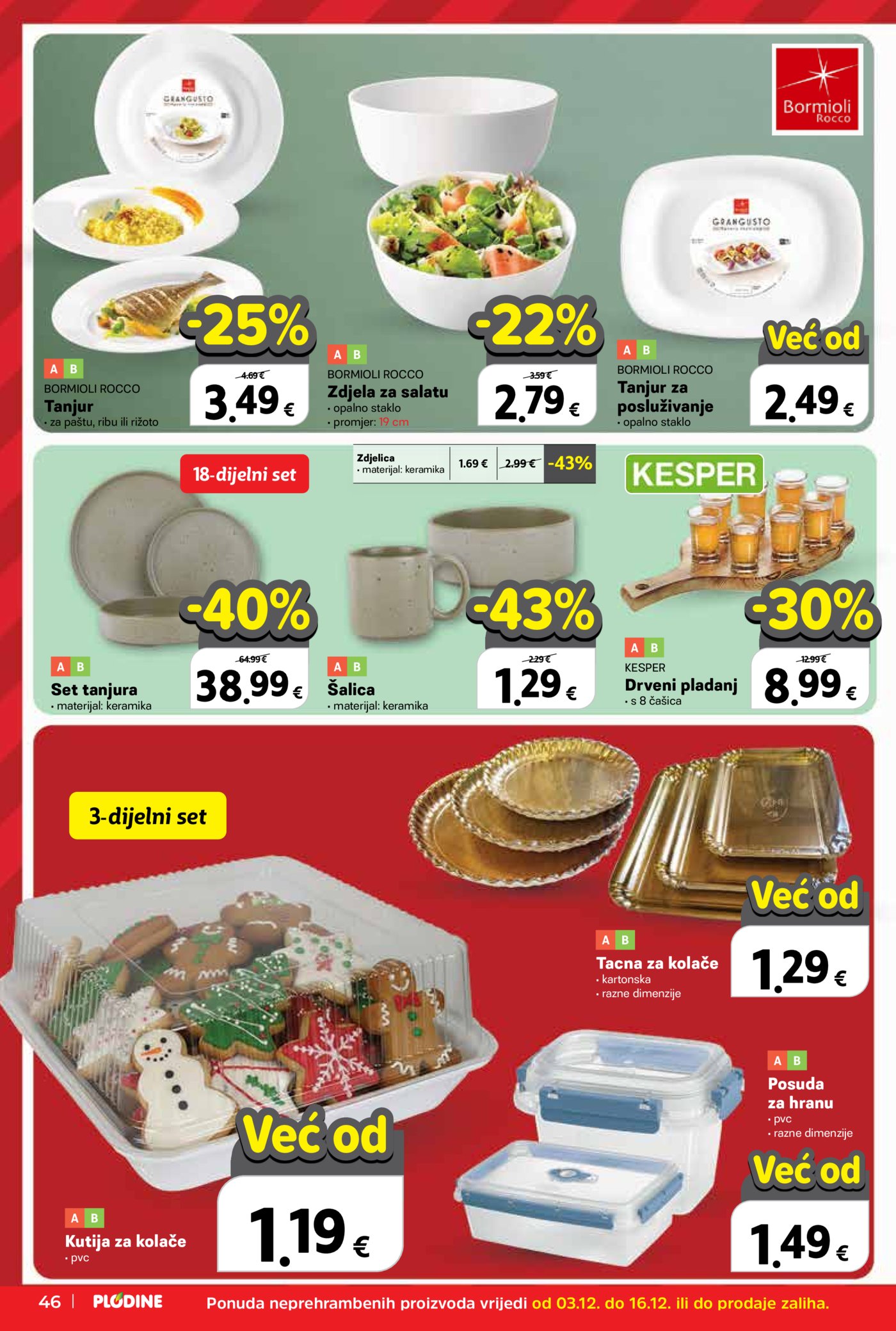 Plodine katalog Akcija 03.12. - 09.12.2025.
