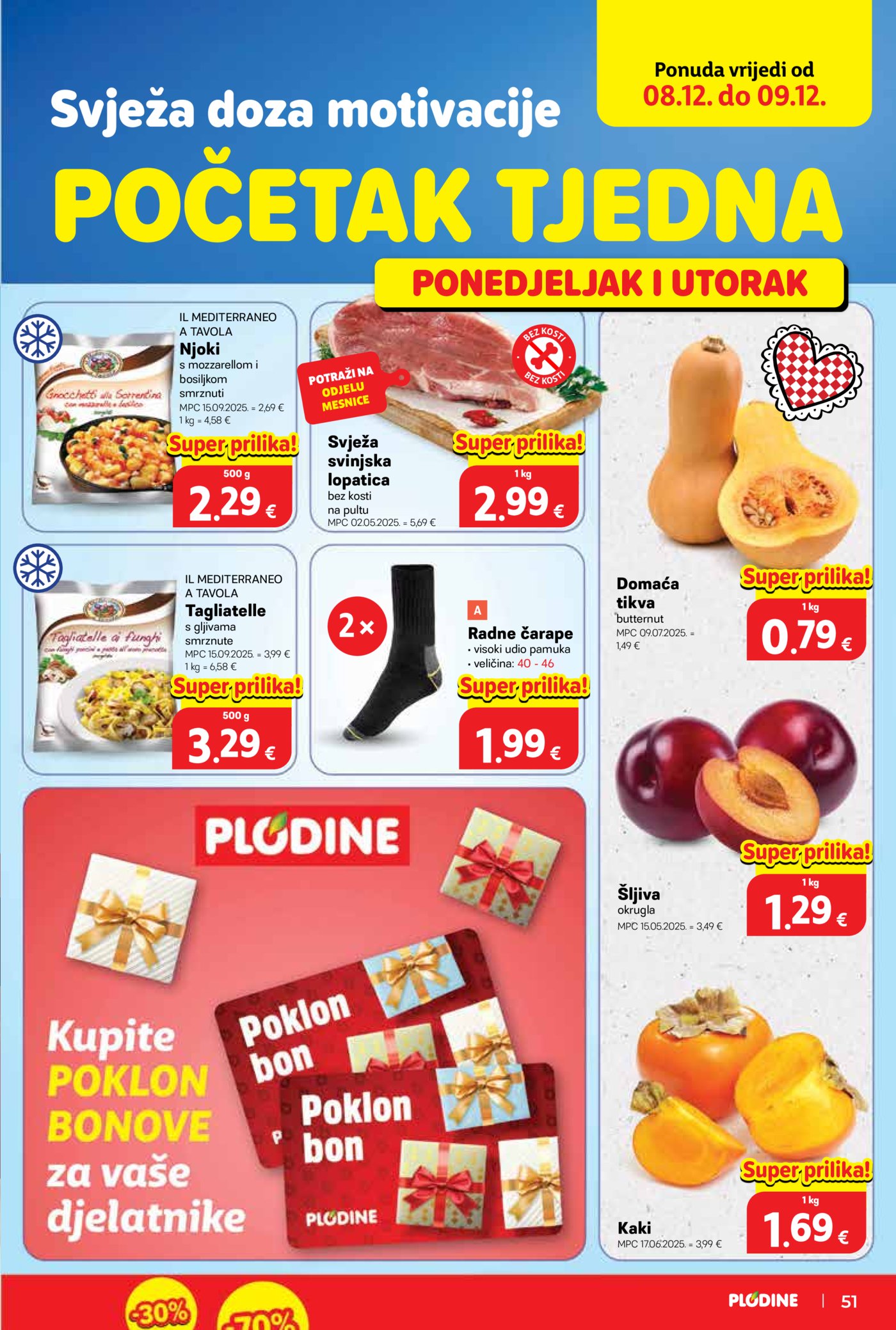 Plodine katalog Akcija 03.12. - 09.12.2025.