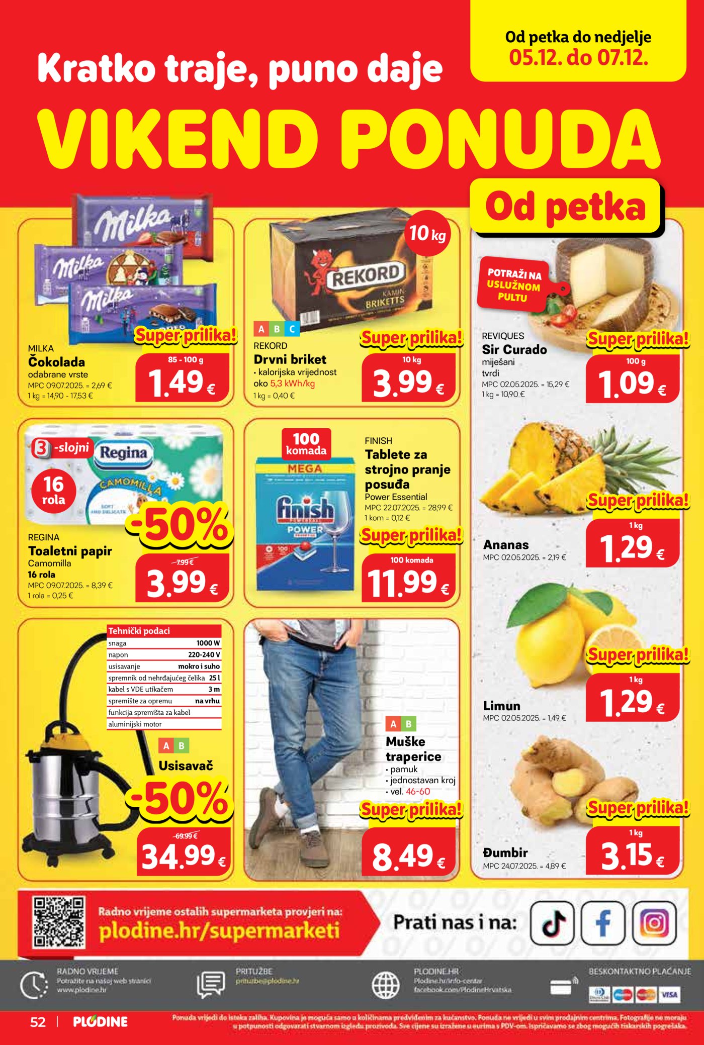 Plodine katalog Akcija 03.12. - 09.12.2025.