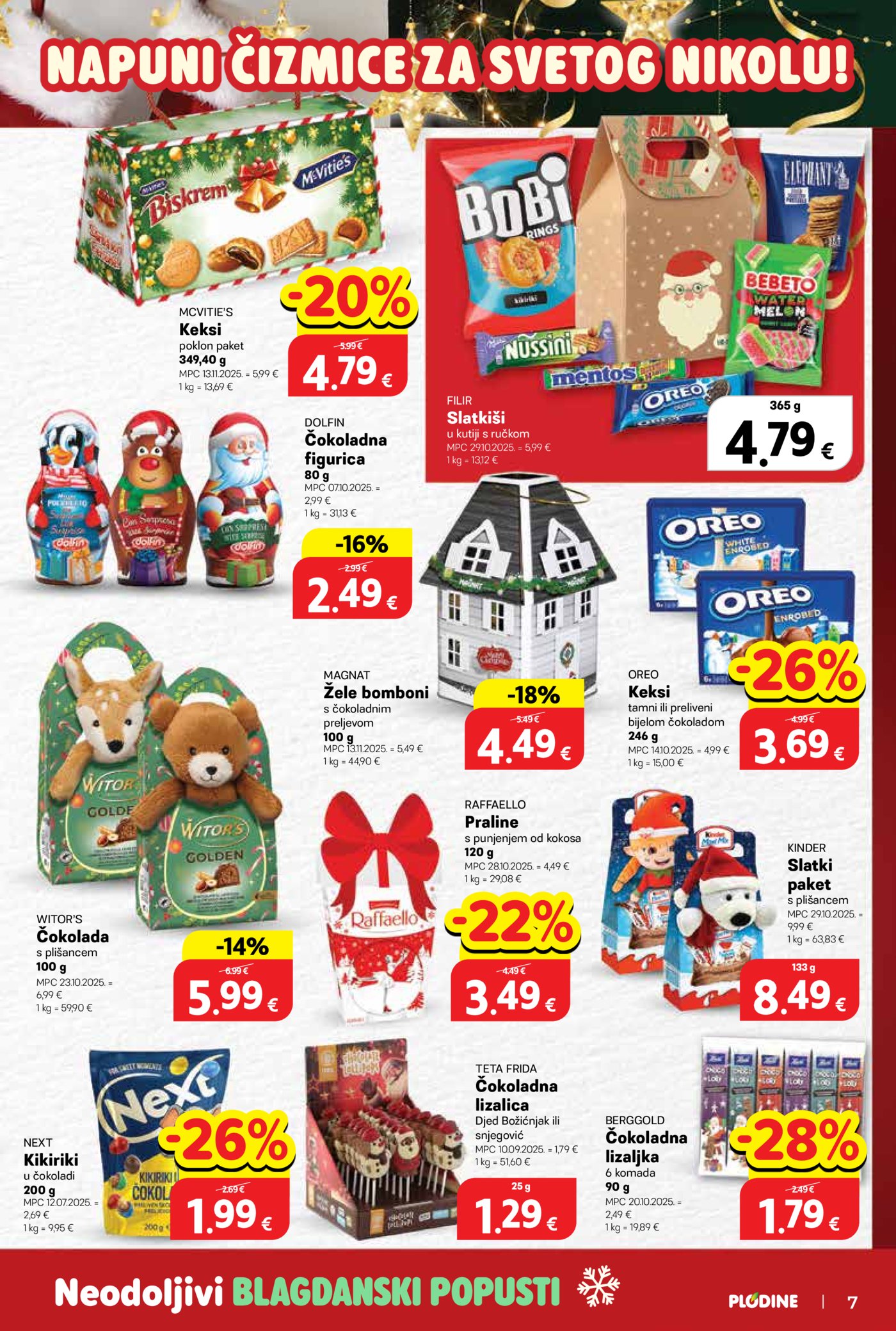 Plodine katalog Akcija 03.12. - 09.12.2025.