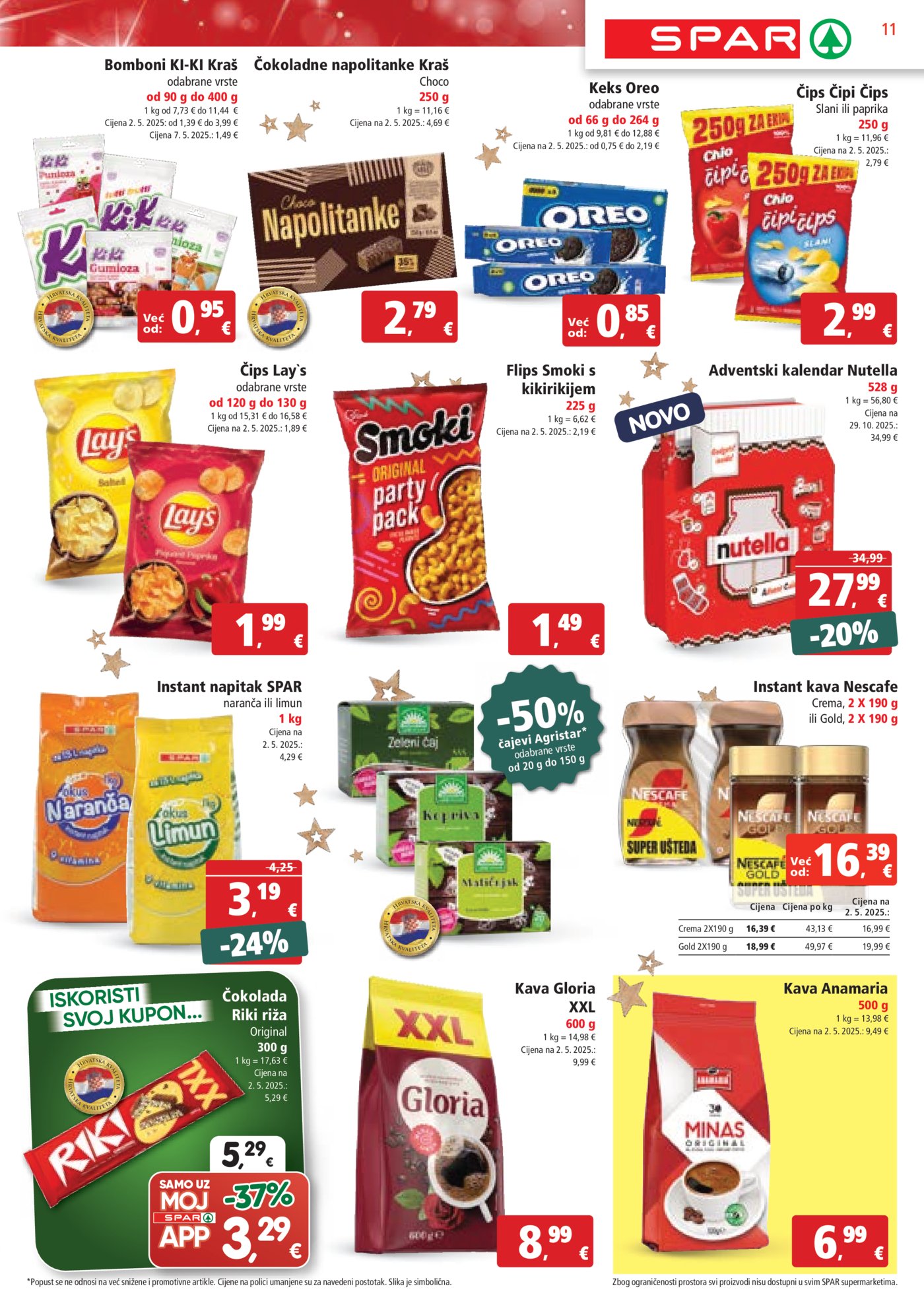SPAR katalog Akcija 03.12. - 09.12.2025.