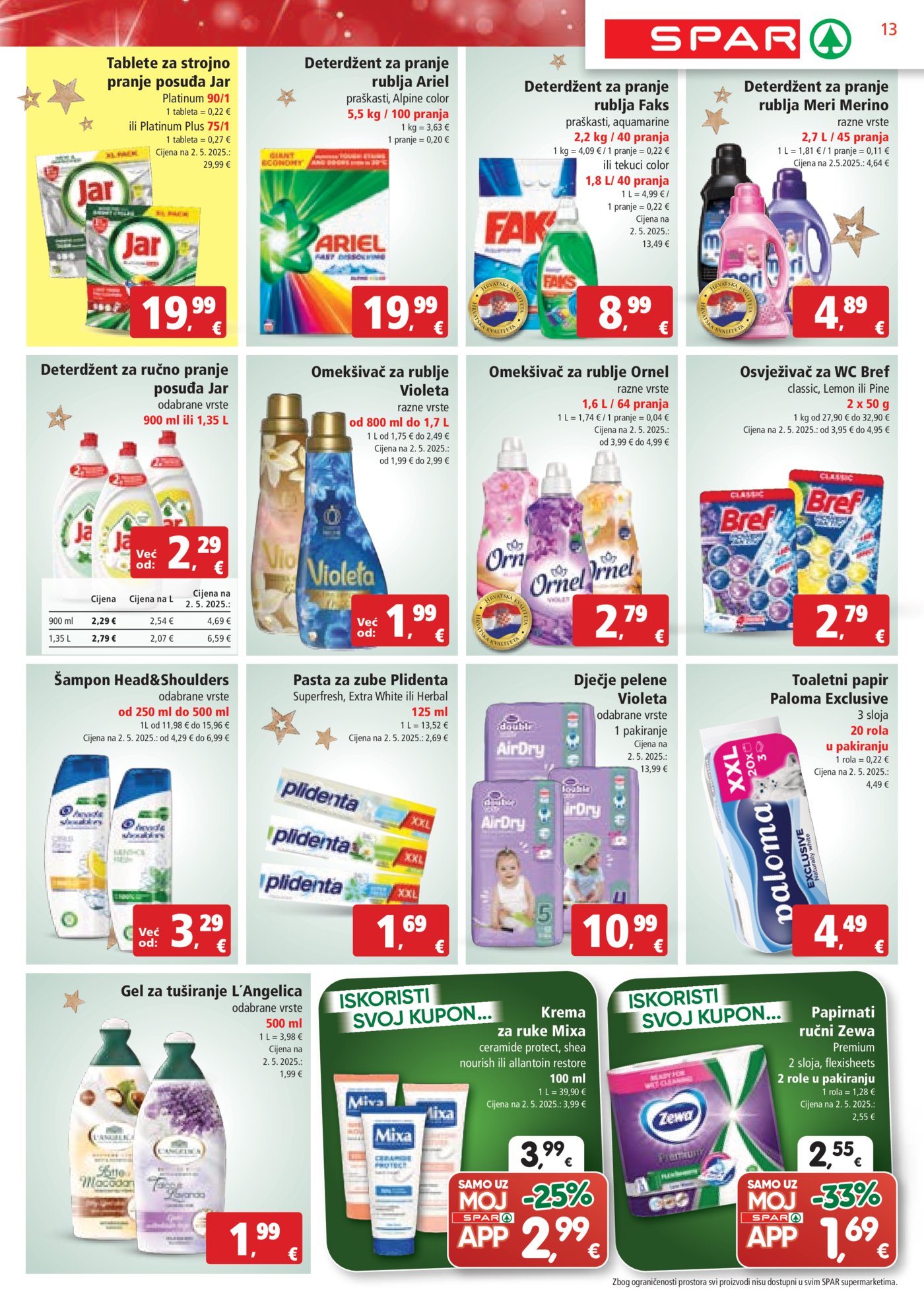 SPAR katalog Akcija 03.12. - 09.12.2025.