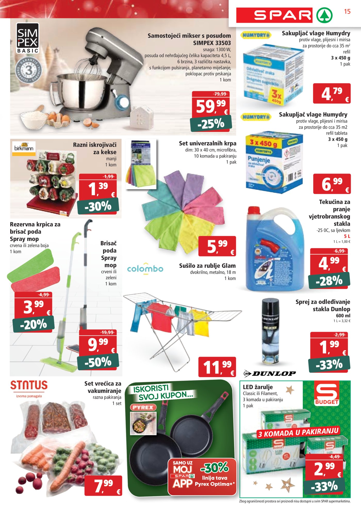 SPAR katalog Akcija 03.12. - 09.12.2025.