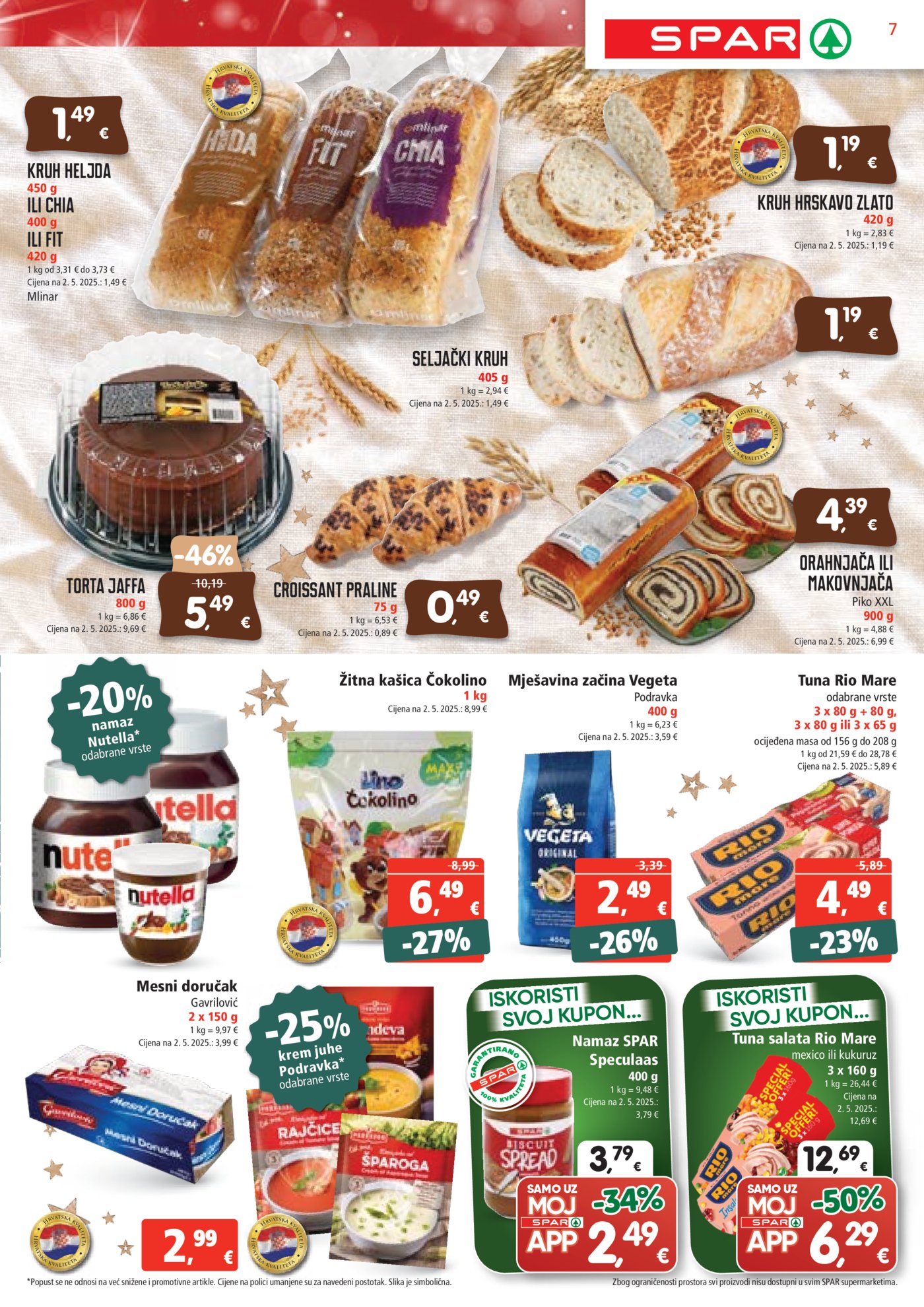 SPAR katalog Akcija 03.12. - 09.12.2025.