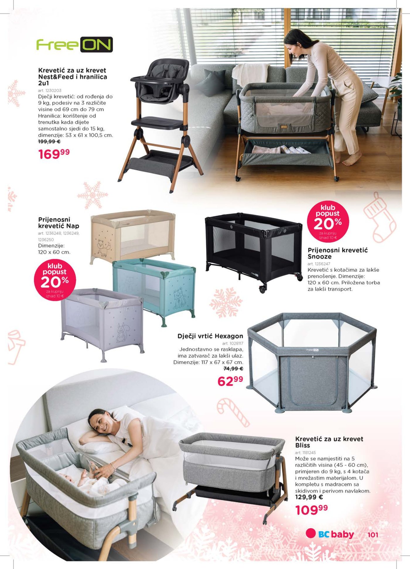 Baby Center Božićni katalog akcija 14.11.2025.-06.01.2026.