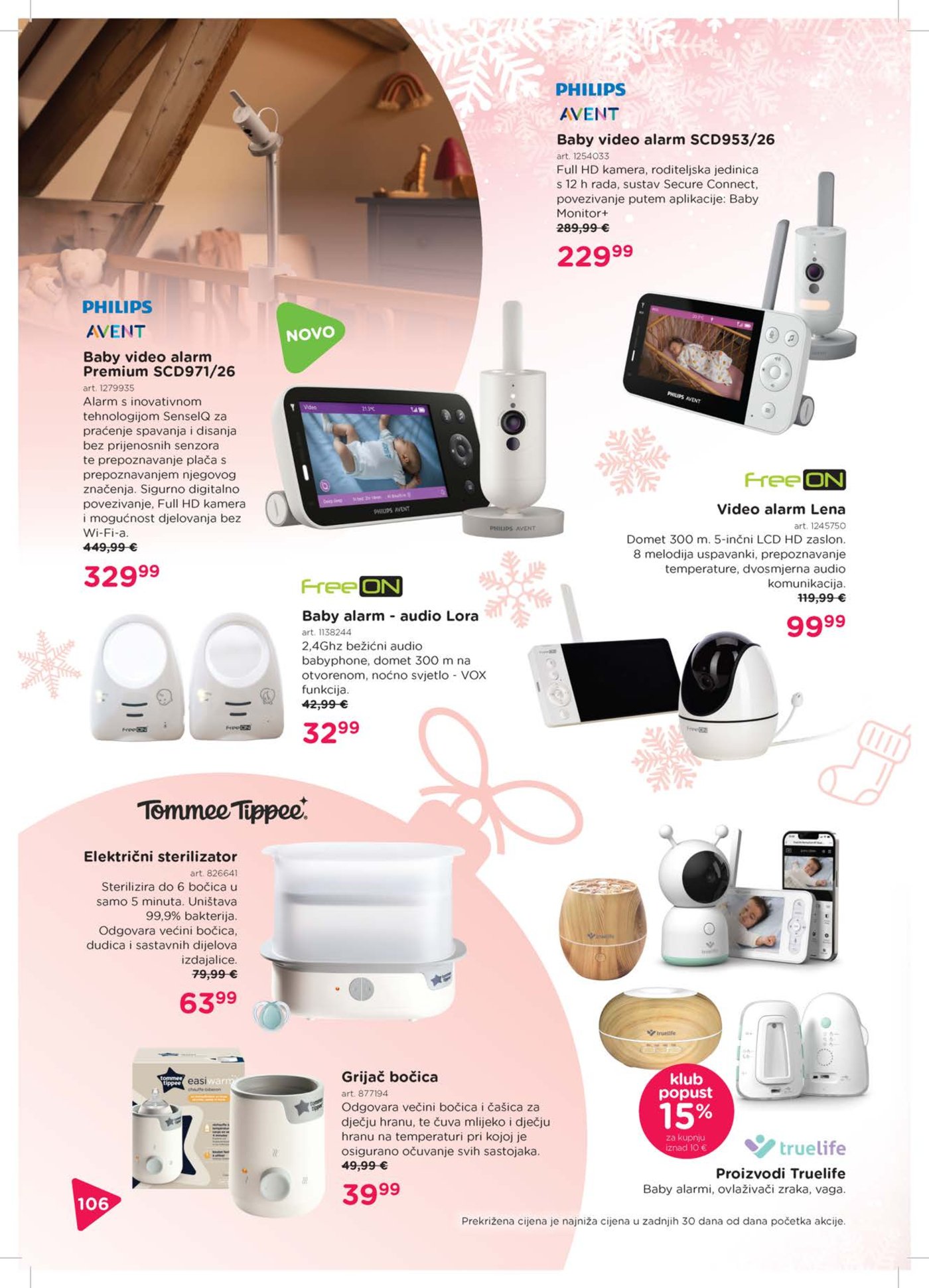 Baby Center Božićni katalog akcija 14.11.2025.-06.01.2026.