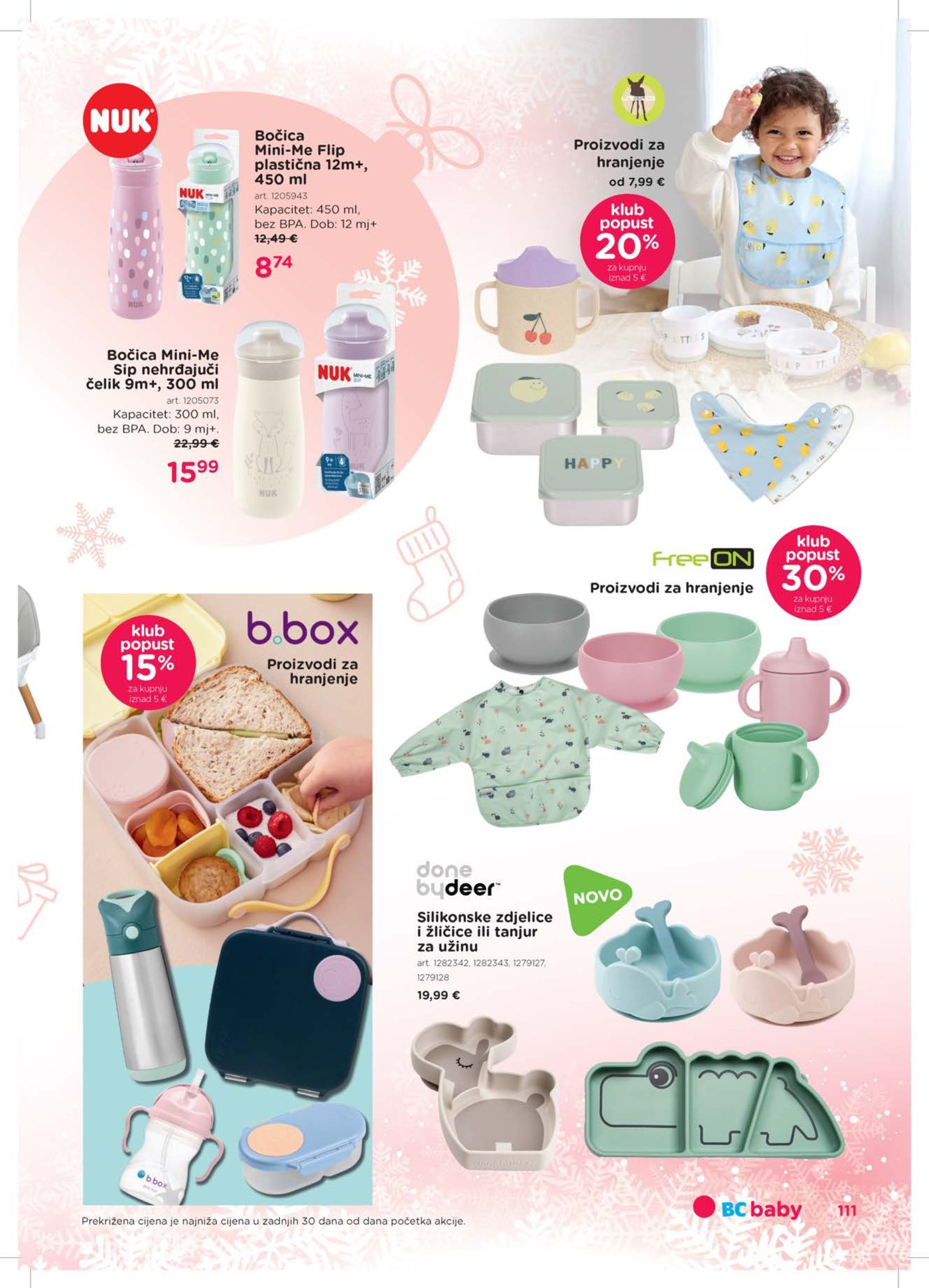 Baby Center Božićni katalog akcija 14.11.2025.-06.01.2026.